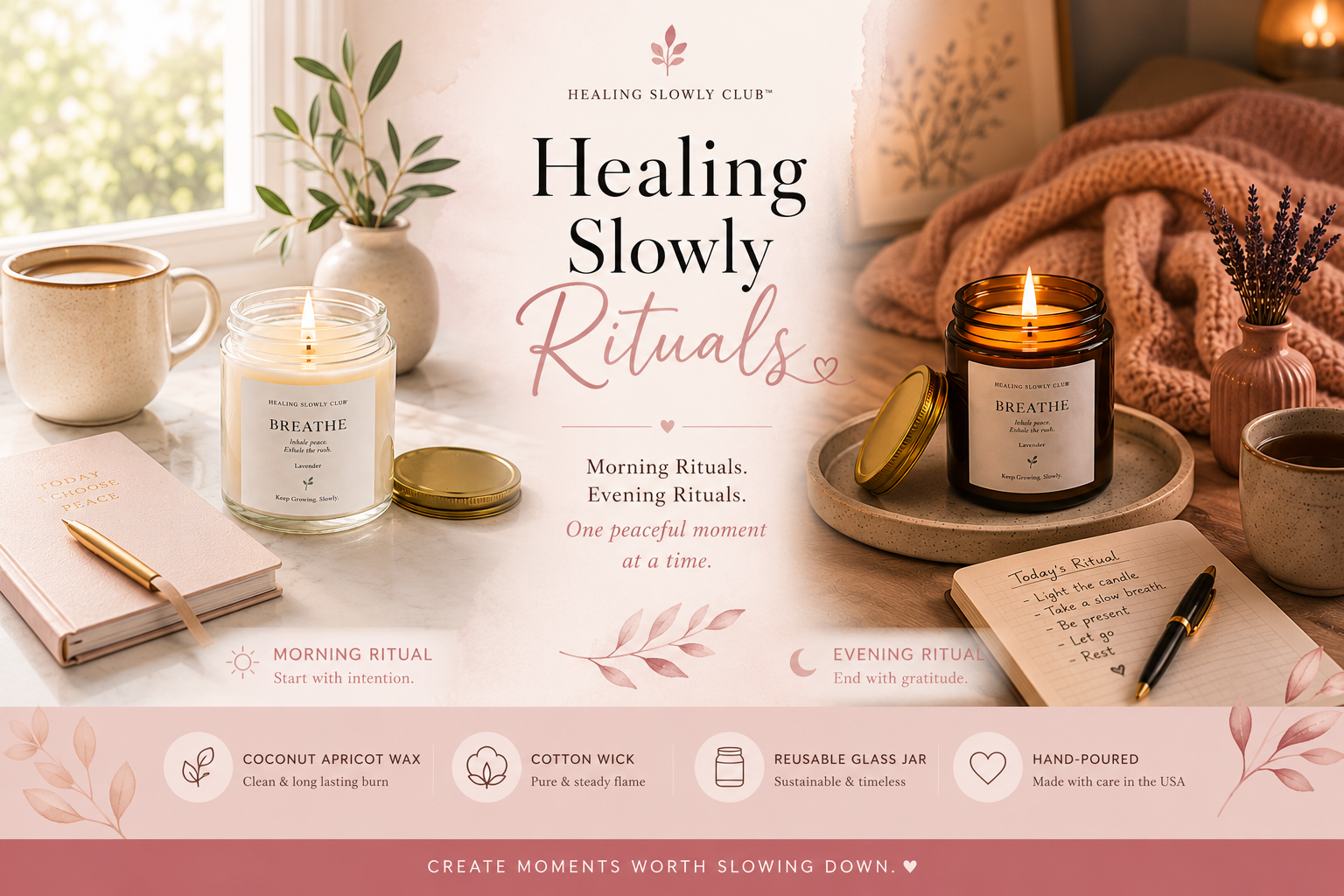 Healing Slowly Rituals | Premium Wellness & Self-Care Collection