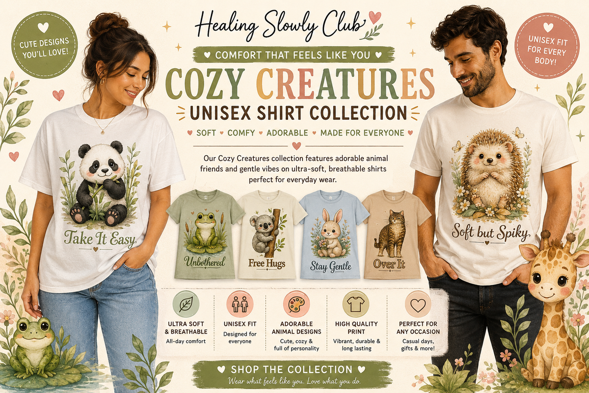 Cozy Creatures Unisex Shirt Collection
