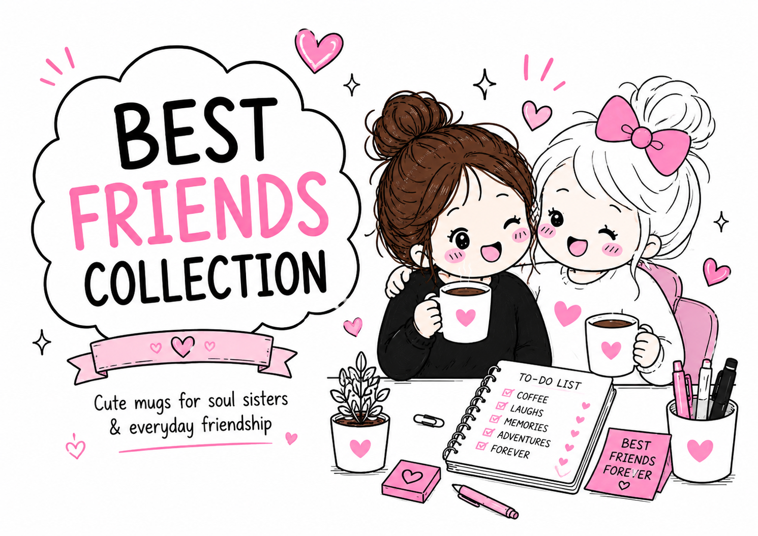 Best Friend Mugs & Gifts