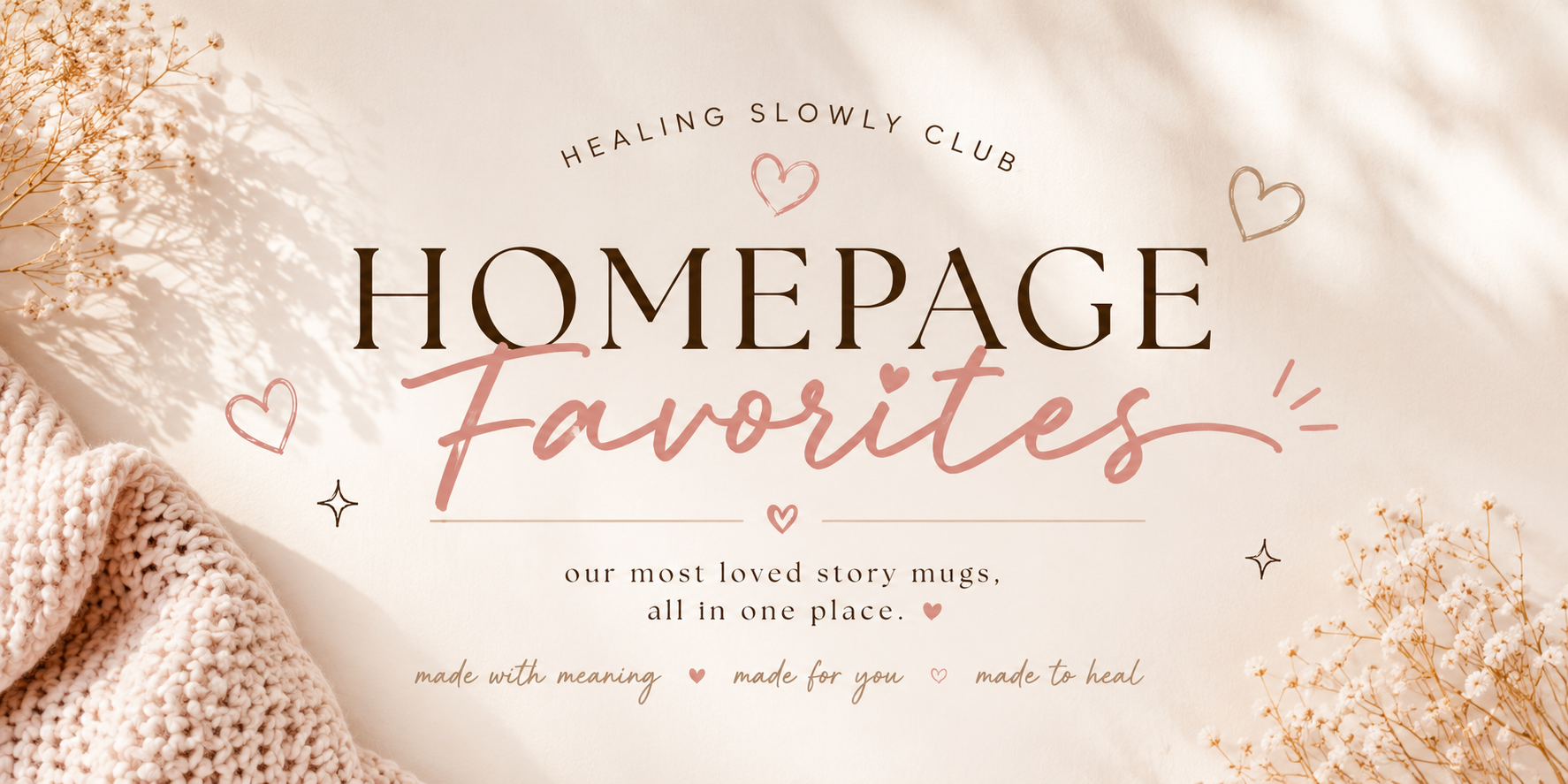 ❤️Best Sellers | Healing Slowly Club
