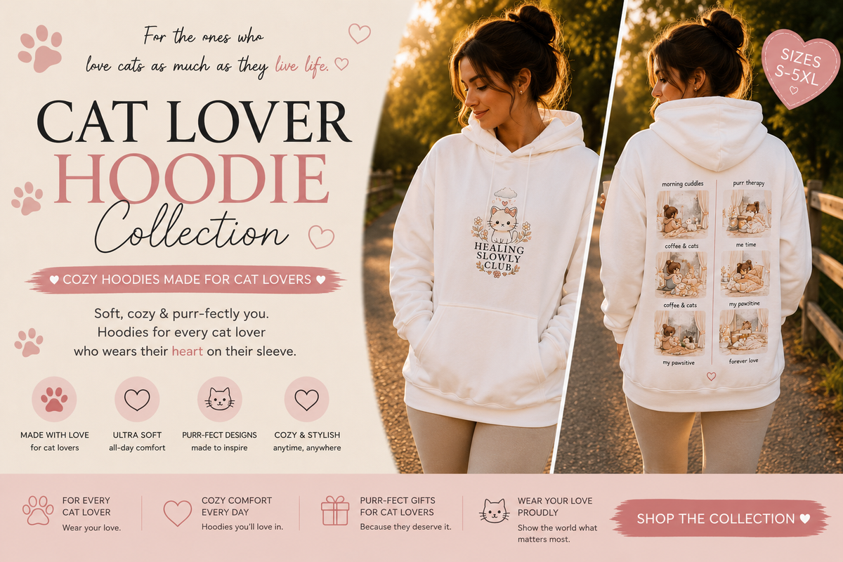 Cat Lover Hoodies