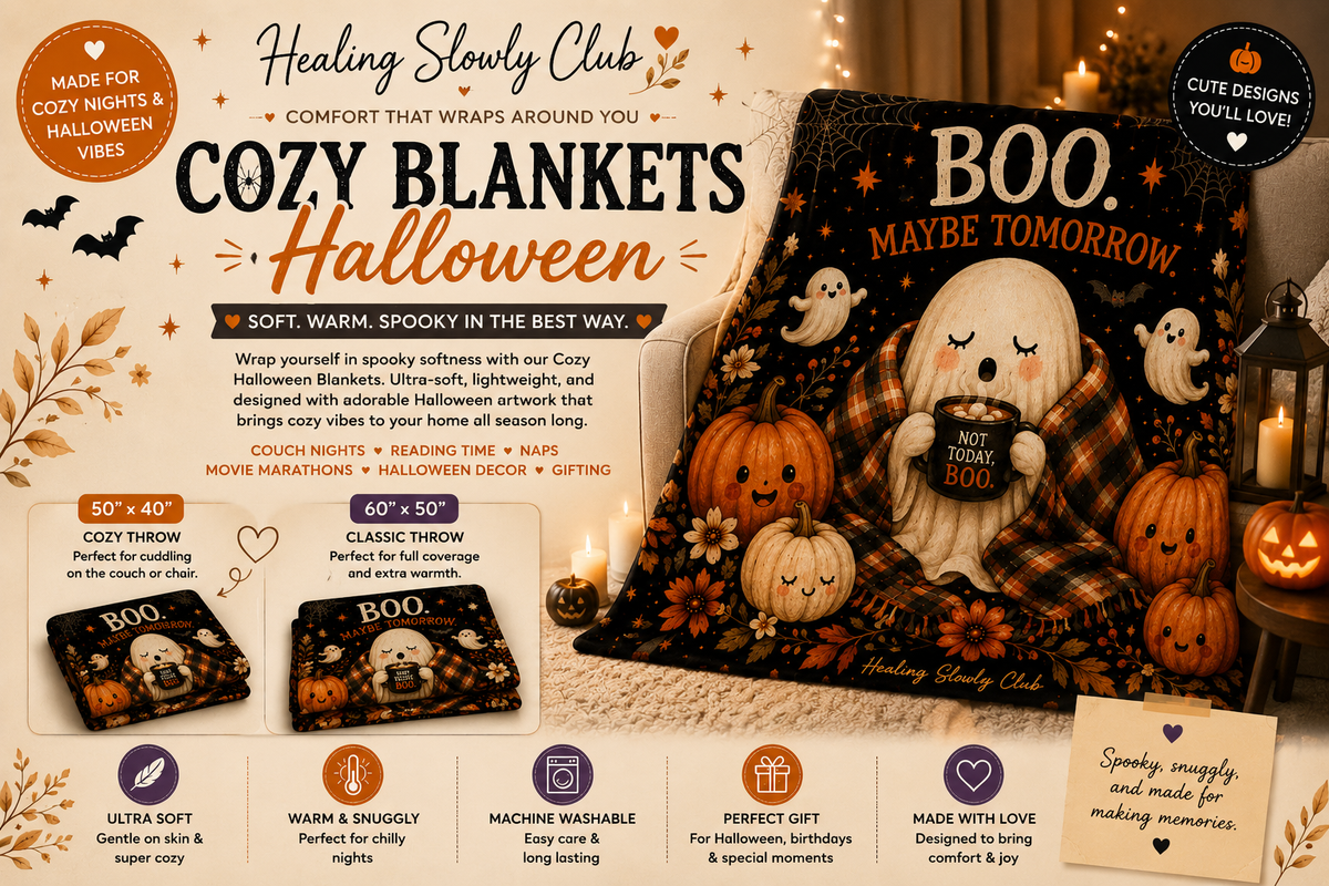 Cozy Halloween Blankets