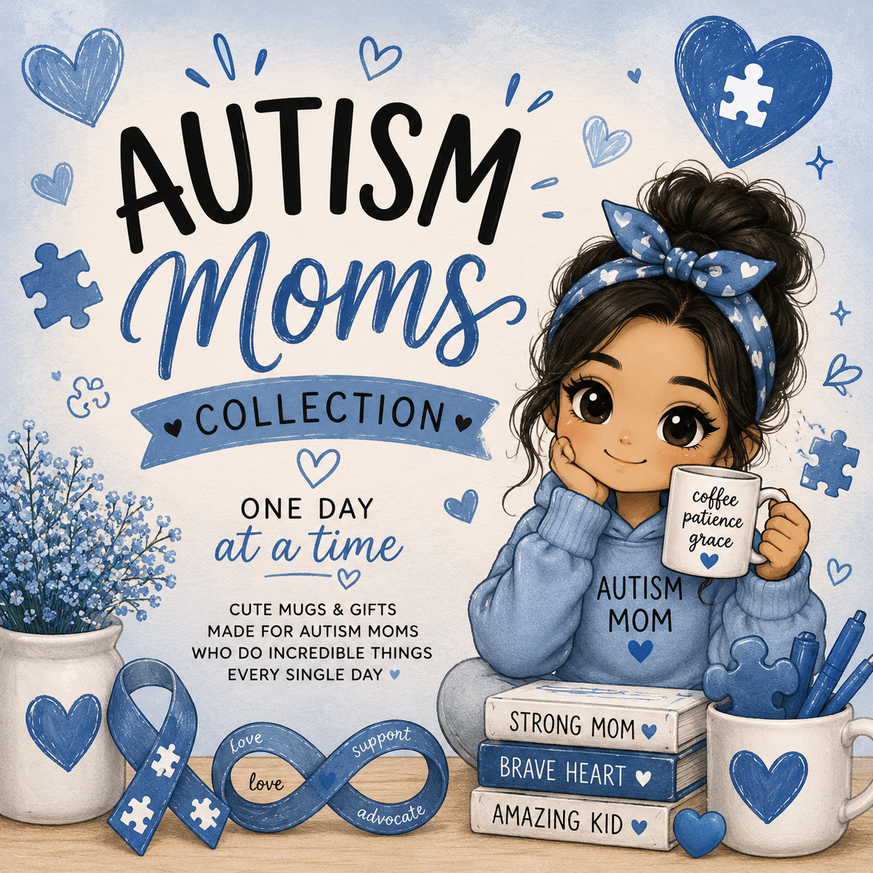 💙 Autism Moms: One Day at a Time