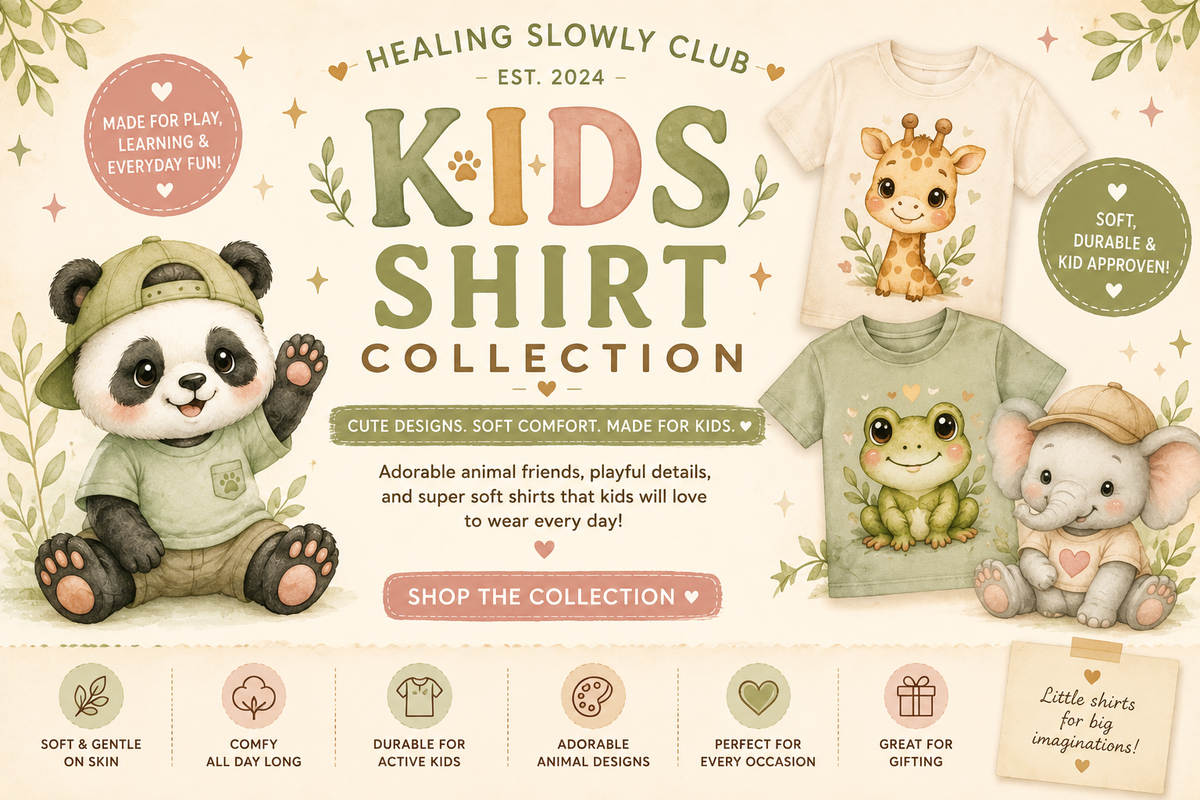 Cozy Creatures Kids Shirts