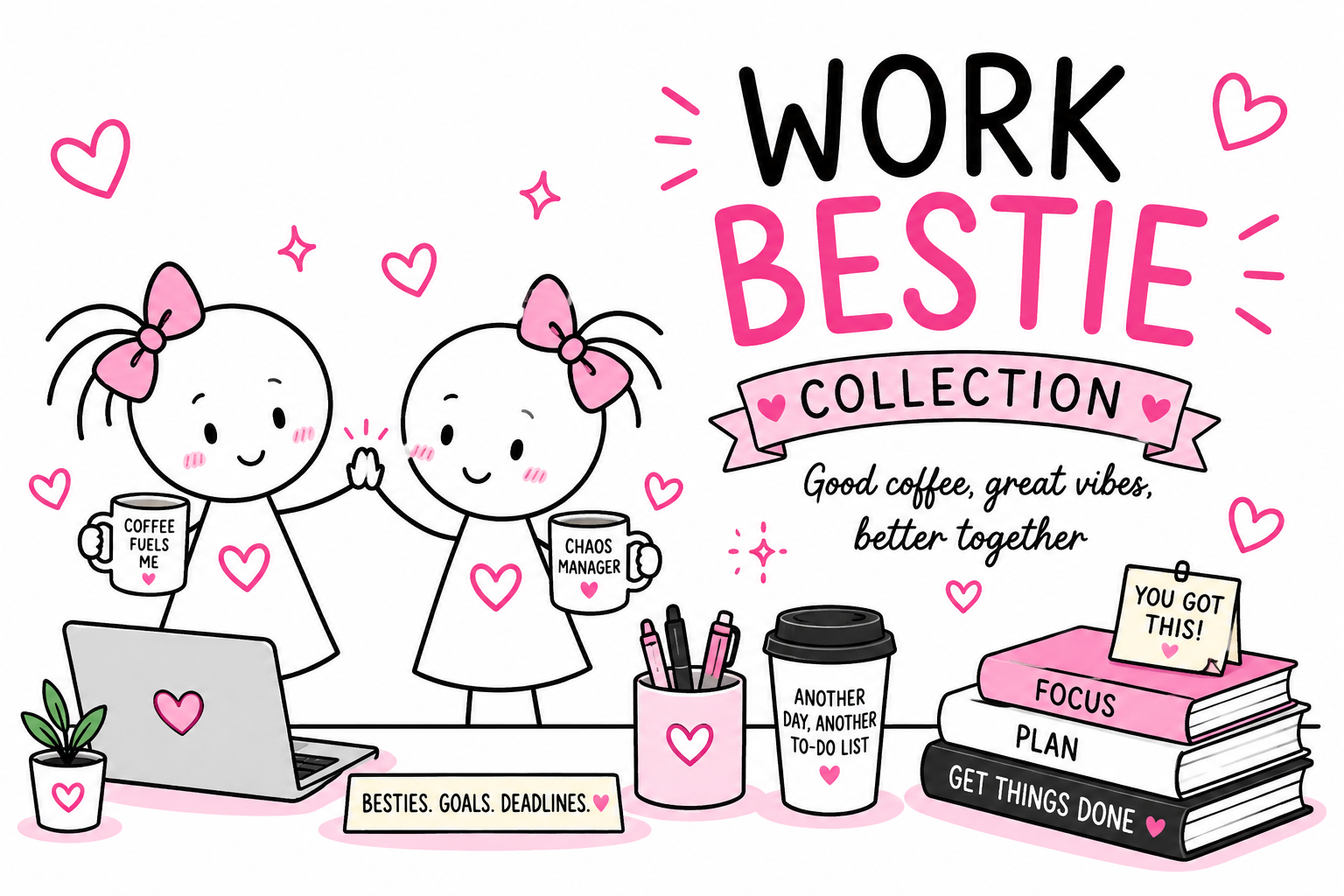 ☕ Work Bestie Collection