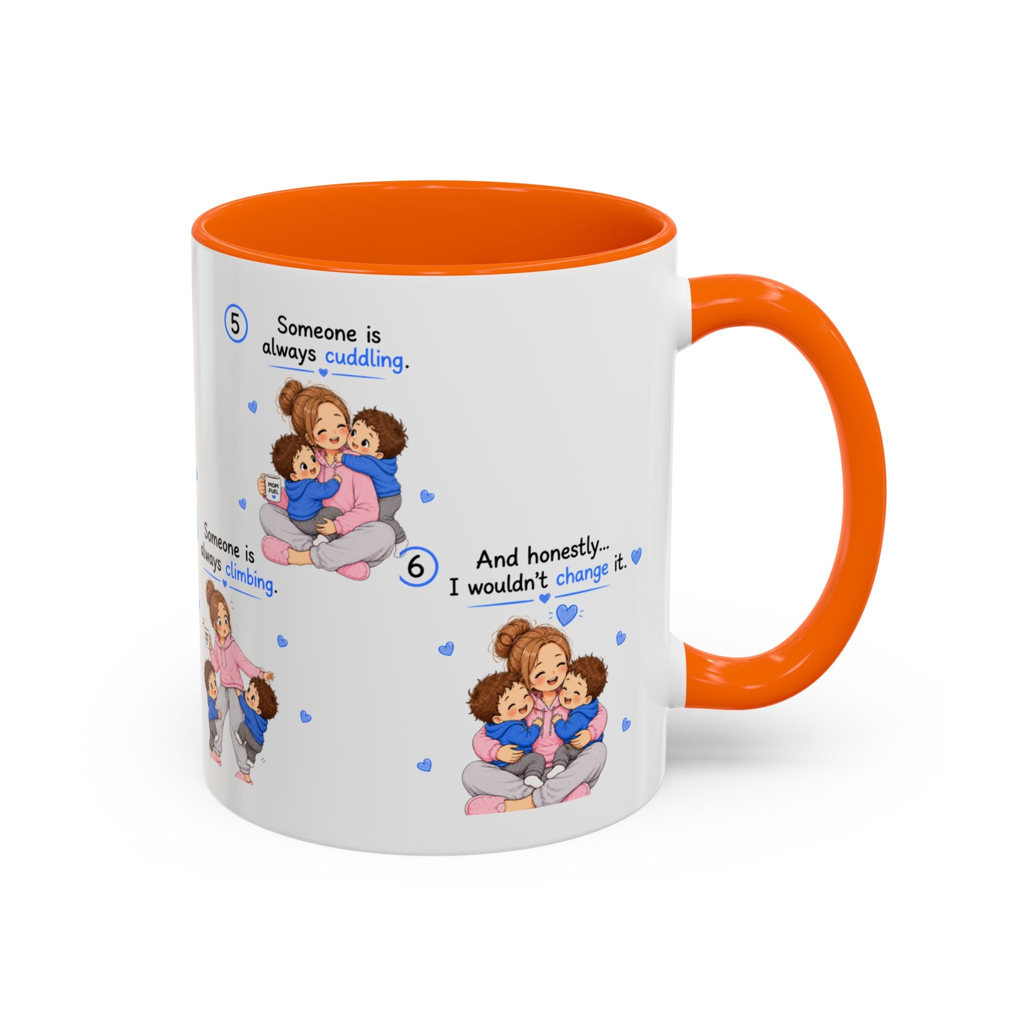 Someone Is Always Cuddling Mug | Twin Mom Gift