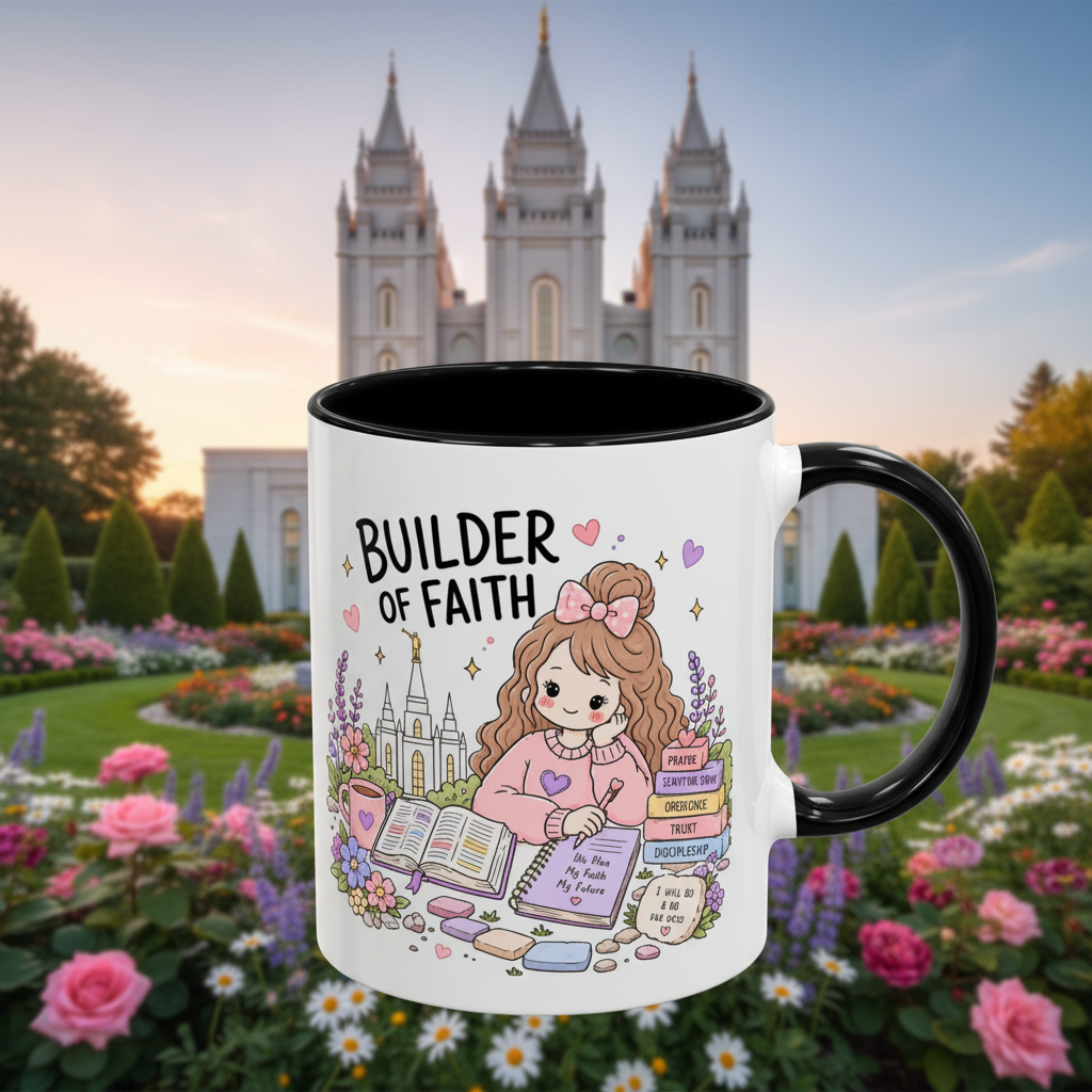 Builder of Faith Mug | LDS Young Women Gift