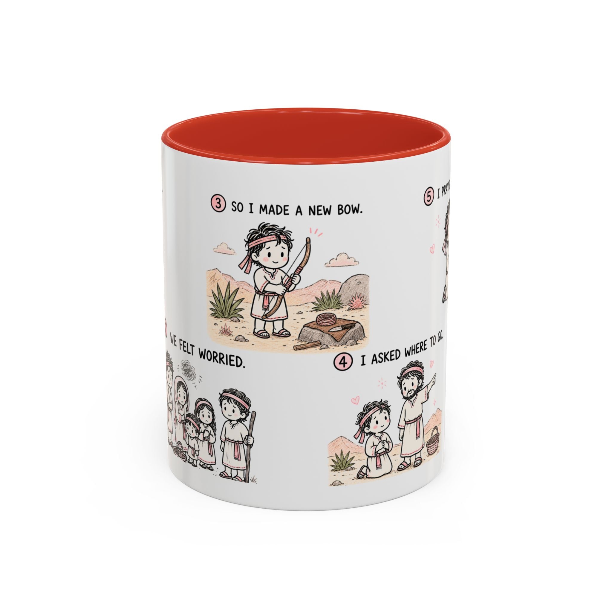 Nephi New Bow Mug | Book of Mormon Faith Gift