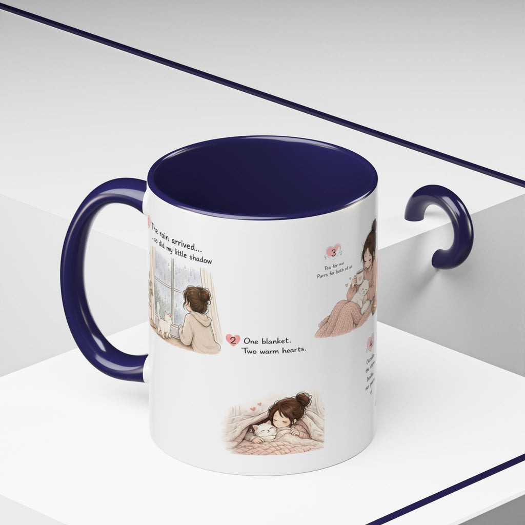 Cozy Self-Care Routine Mug | Cute Self Care Coffee Mug | Cozy Morning Gift | Doodle Story Mug | Healing Slowly Club