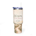 Tumbler — "Healing Is Not Linear" 40oz Insulated Travel Cup
