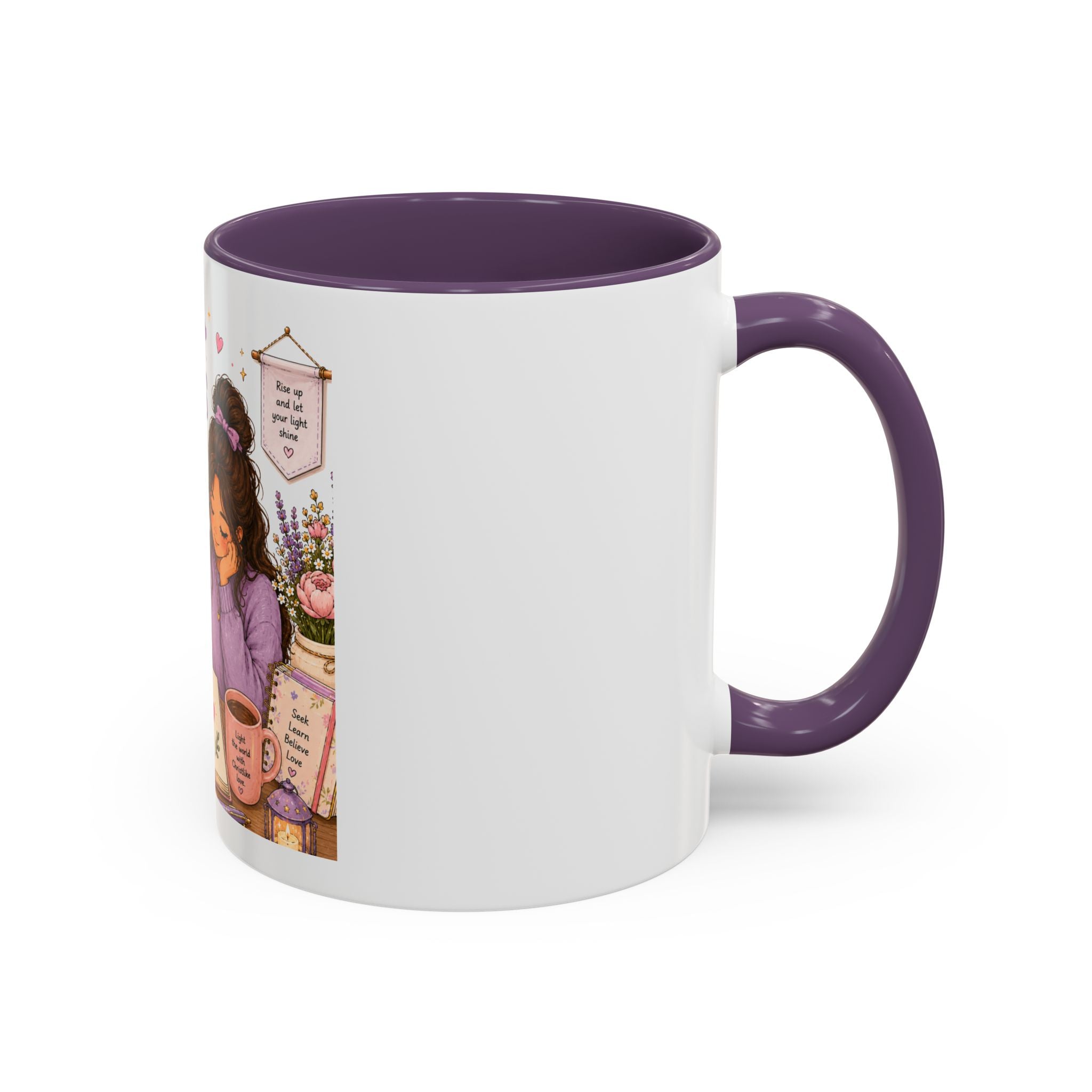 She Gathers Light Mug | LDS Young Women Gift