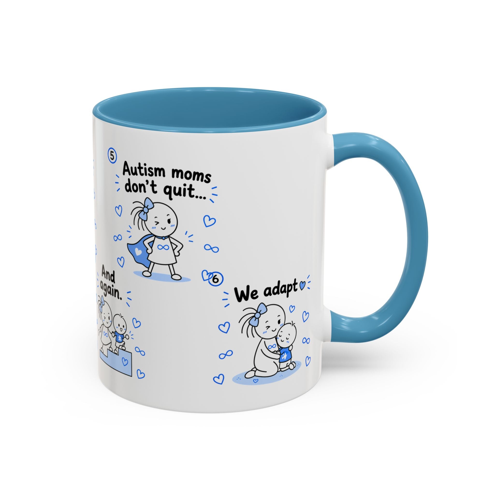 Autism Moms Don’t Quit Mug | Autism Mom Gift