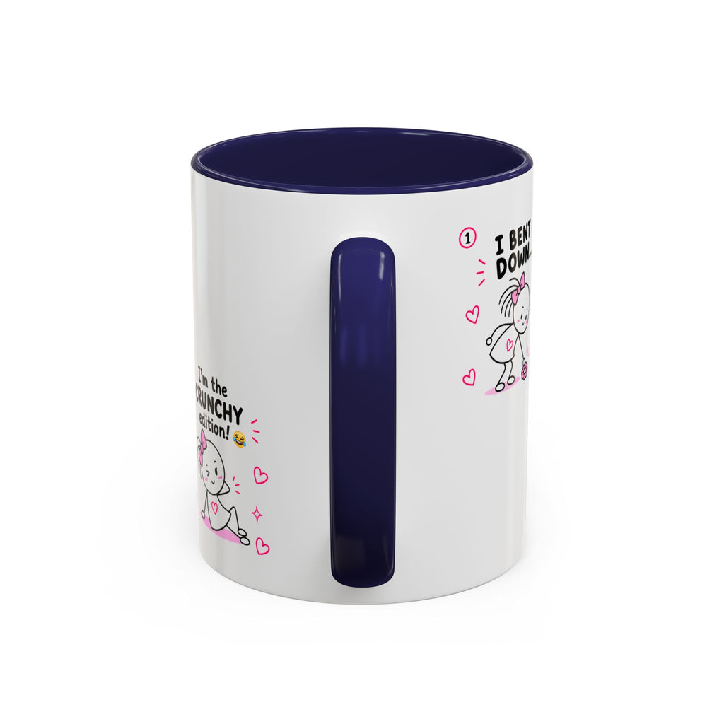 Crunchy Girl Mug | Funny Spine Puns Gift