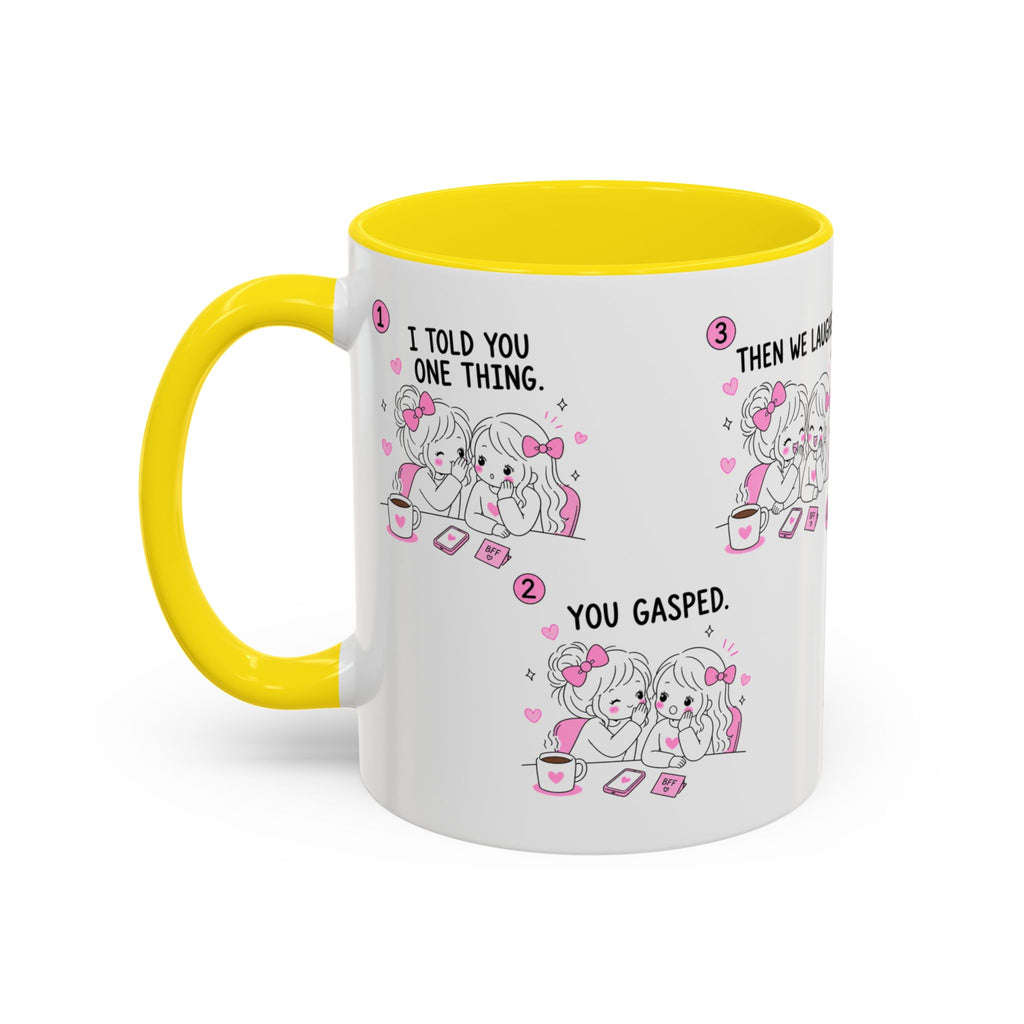 Best Friends Mug | Funny Bestie Gift | Cute Friendship Coffee Mug
