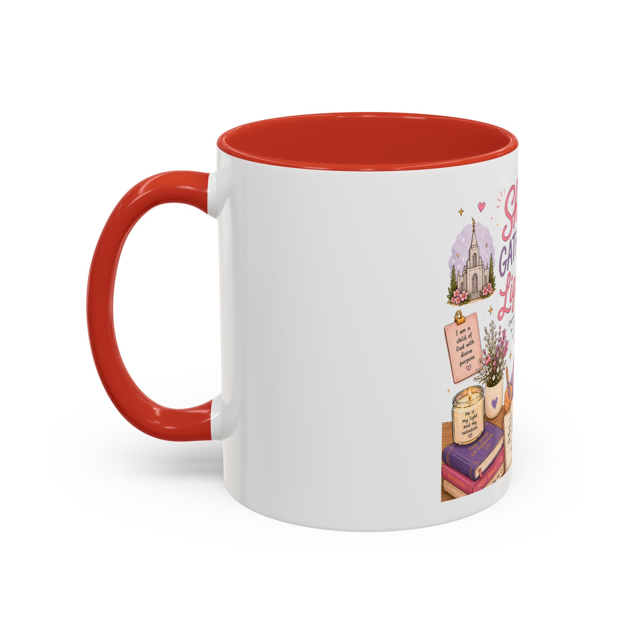 She Gathers Light Mug | LDS Young Women Gift