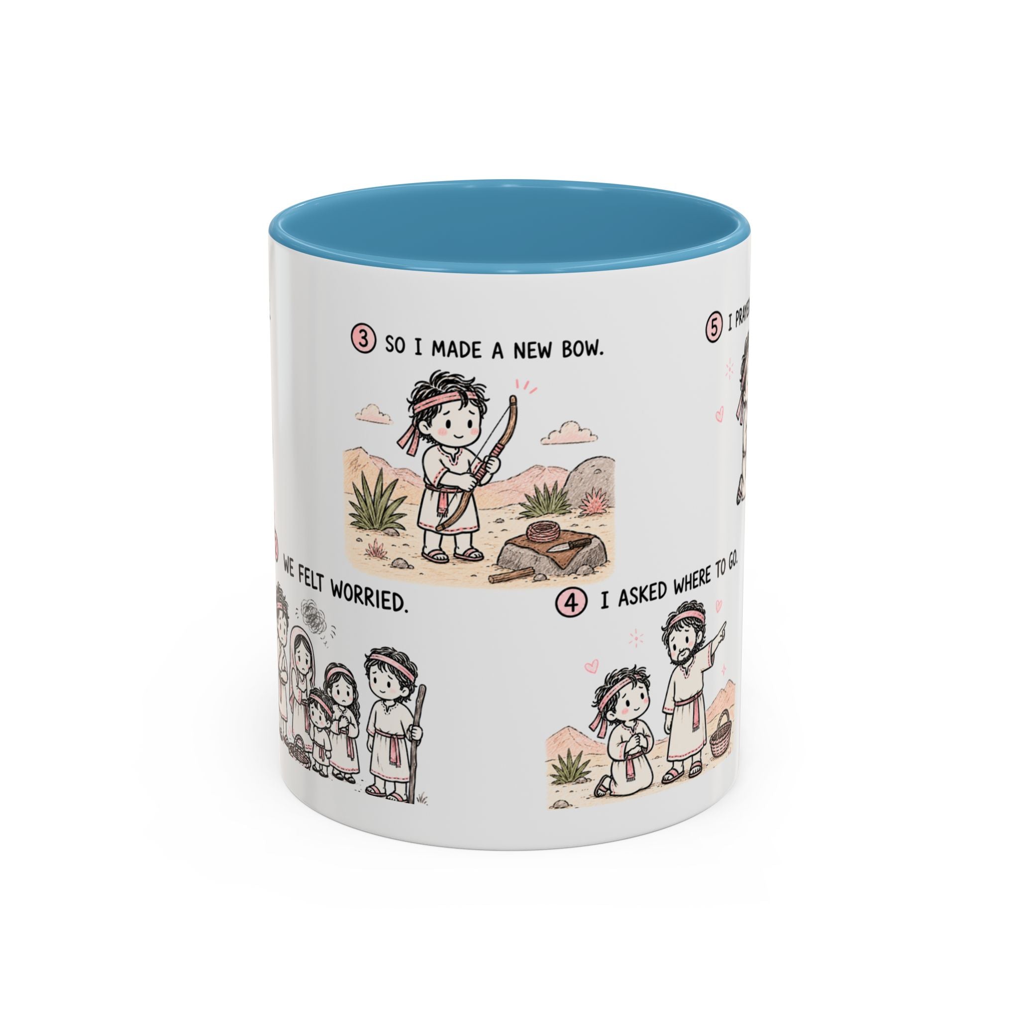 Nephi New Bow Mug | Book of Mormon Faith Gift