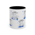 I Became Braver Illustration Coffee Mug | Supportive Friendship Quotes