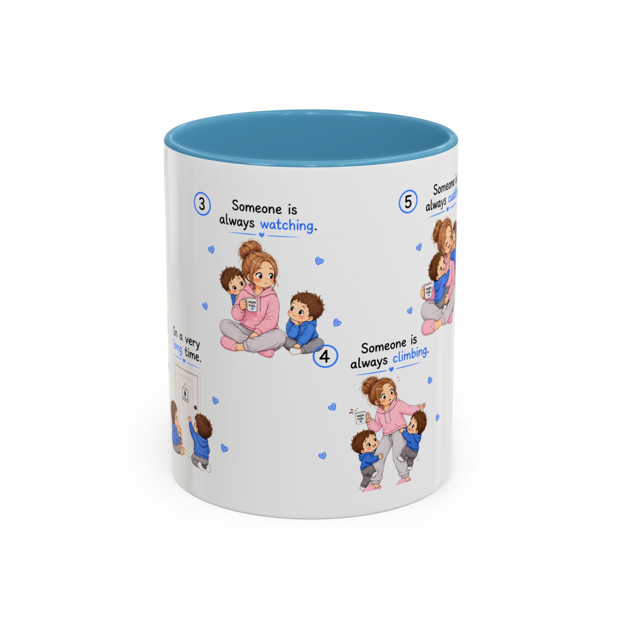 Someone Is Always Cuddling Mug | Twin Mom Gift