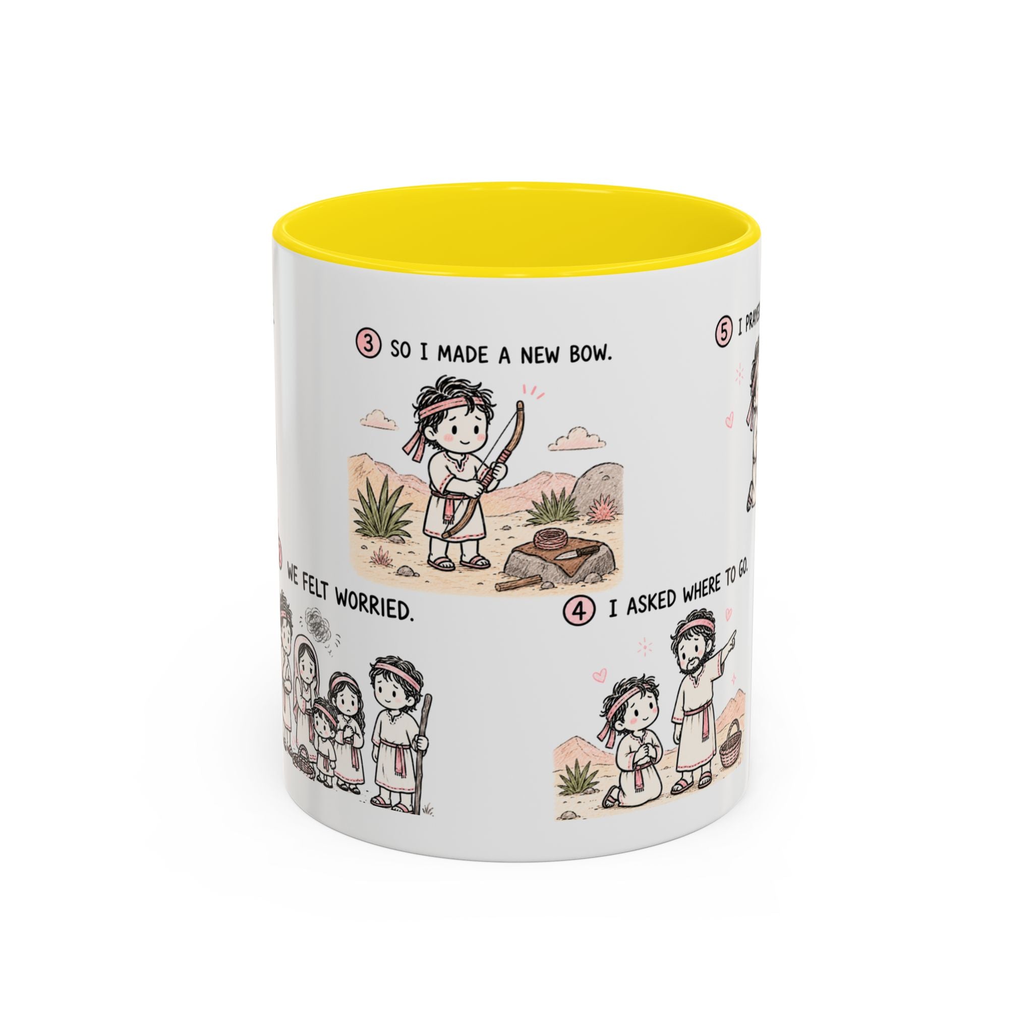Nephi New Bow Mug | Book of Mormon Faith Gift
