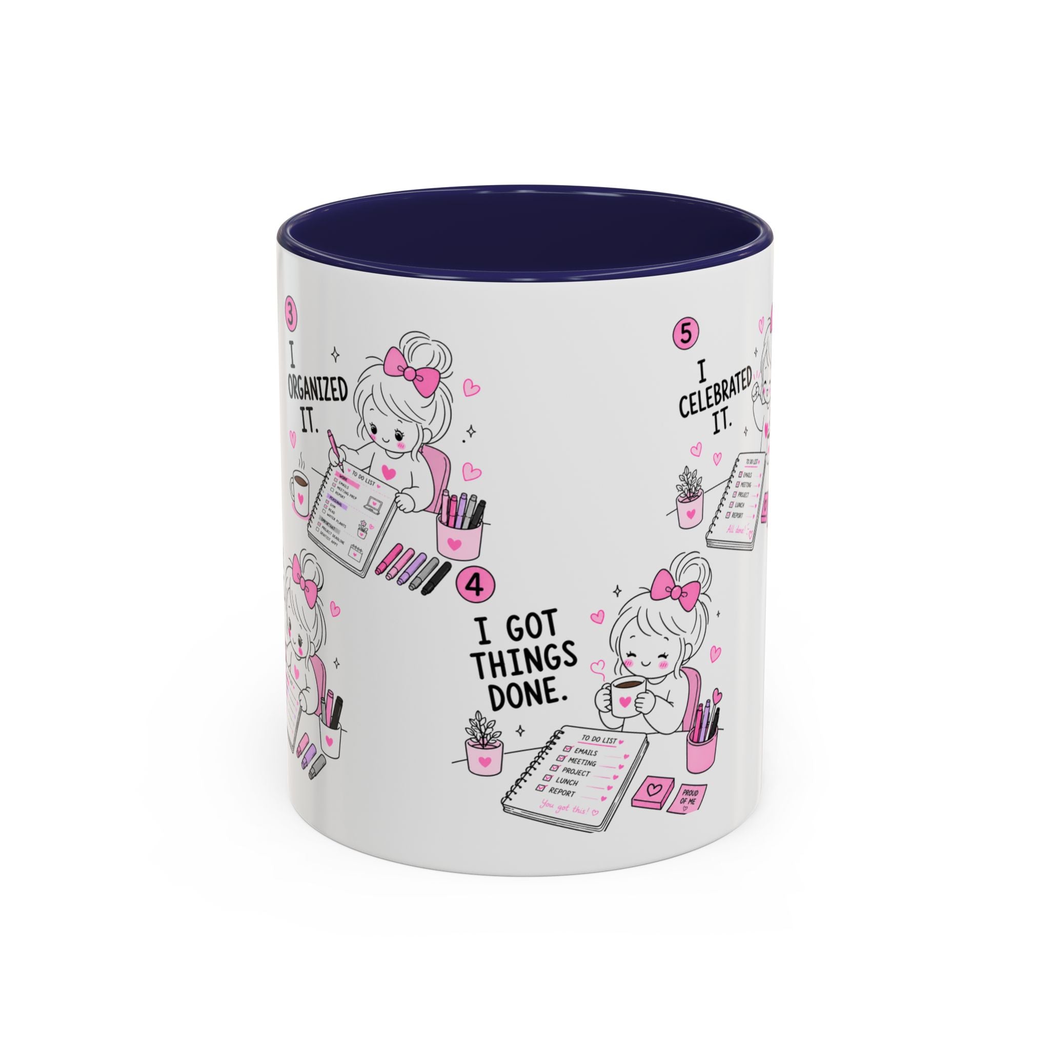 To Do List Mug | Cute Planner Girl Gift