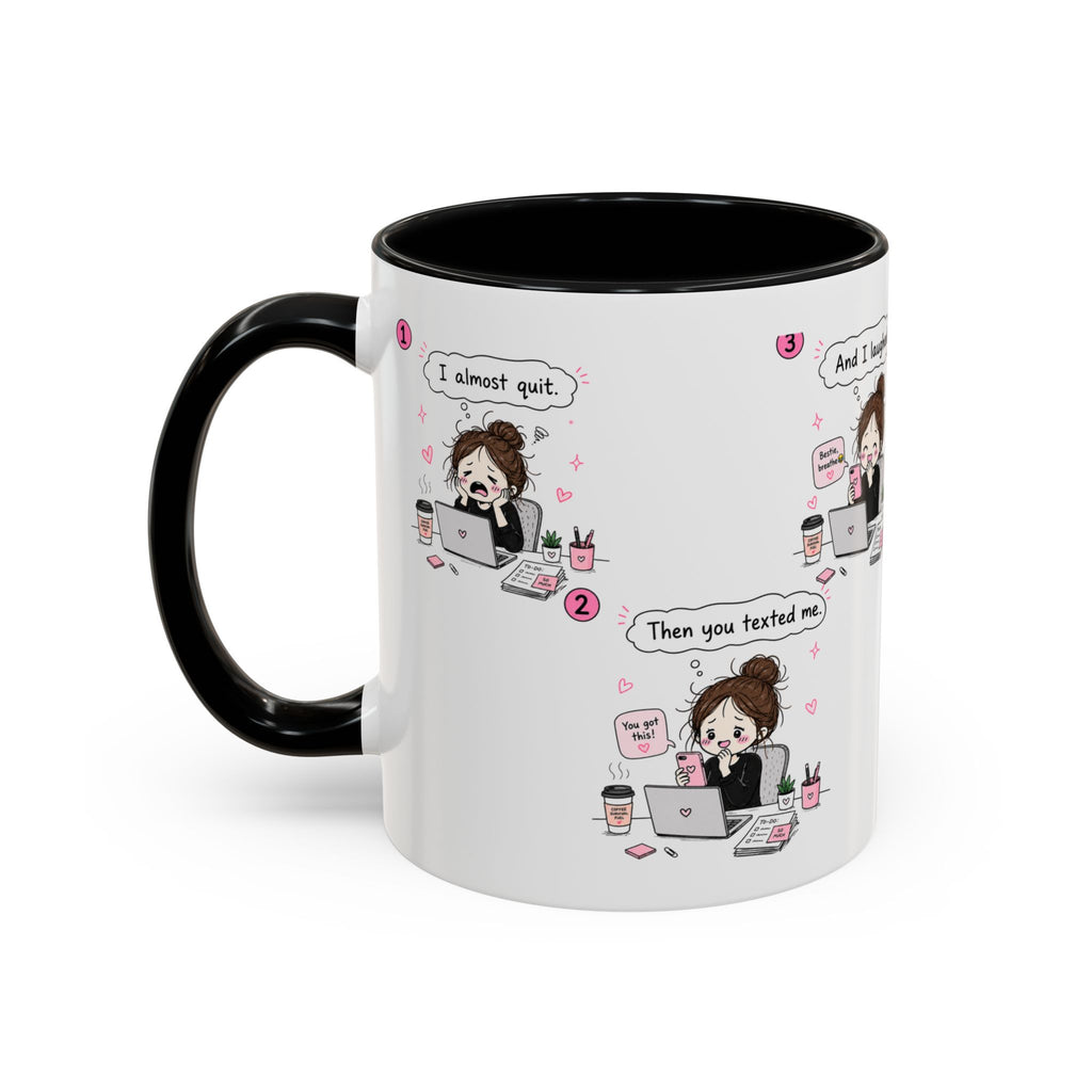 Work Bestie Coffee Mug | Funny Coworker Gift