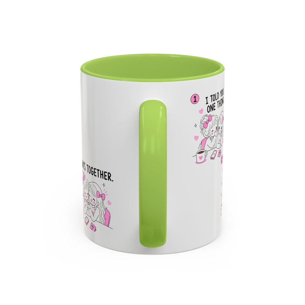 Best Friends Mug | Funny Bestie Gift | Cute Friendship Coffee Mug