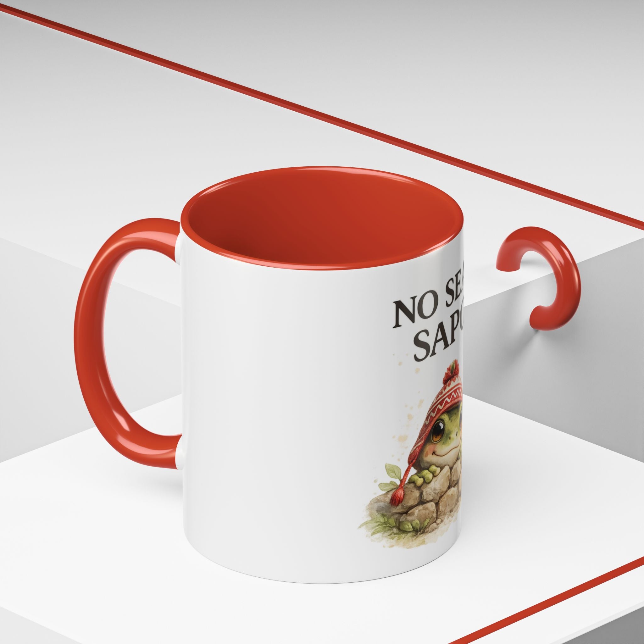 No Seas Sapo Peruvian Frog Mug – Funny Spanish Slang Gift 11oz