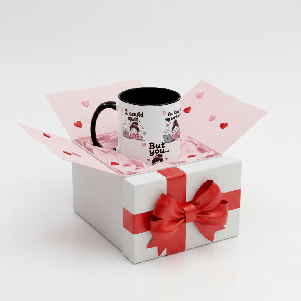 Work Bestie Coffee Mug | Funny Coworker Gift | Office Friend Mug | Cute Work Best Friend Gift | Coworker Appreciation Present