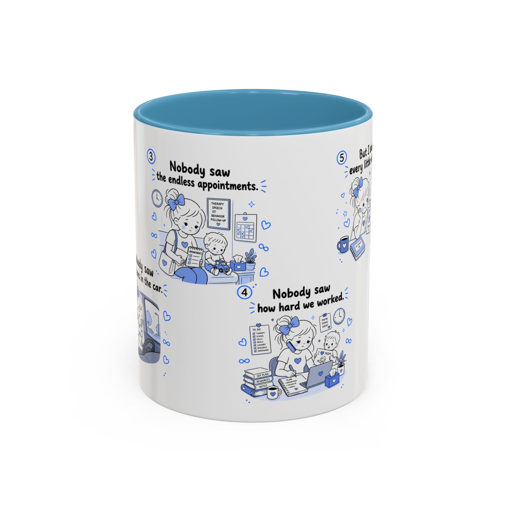 Autism Mom Coffee Mug Every Little Victory Matters