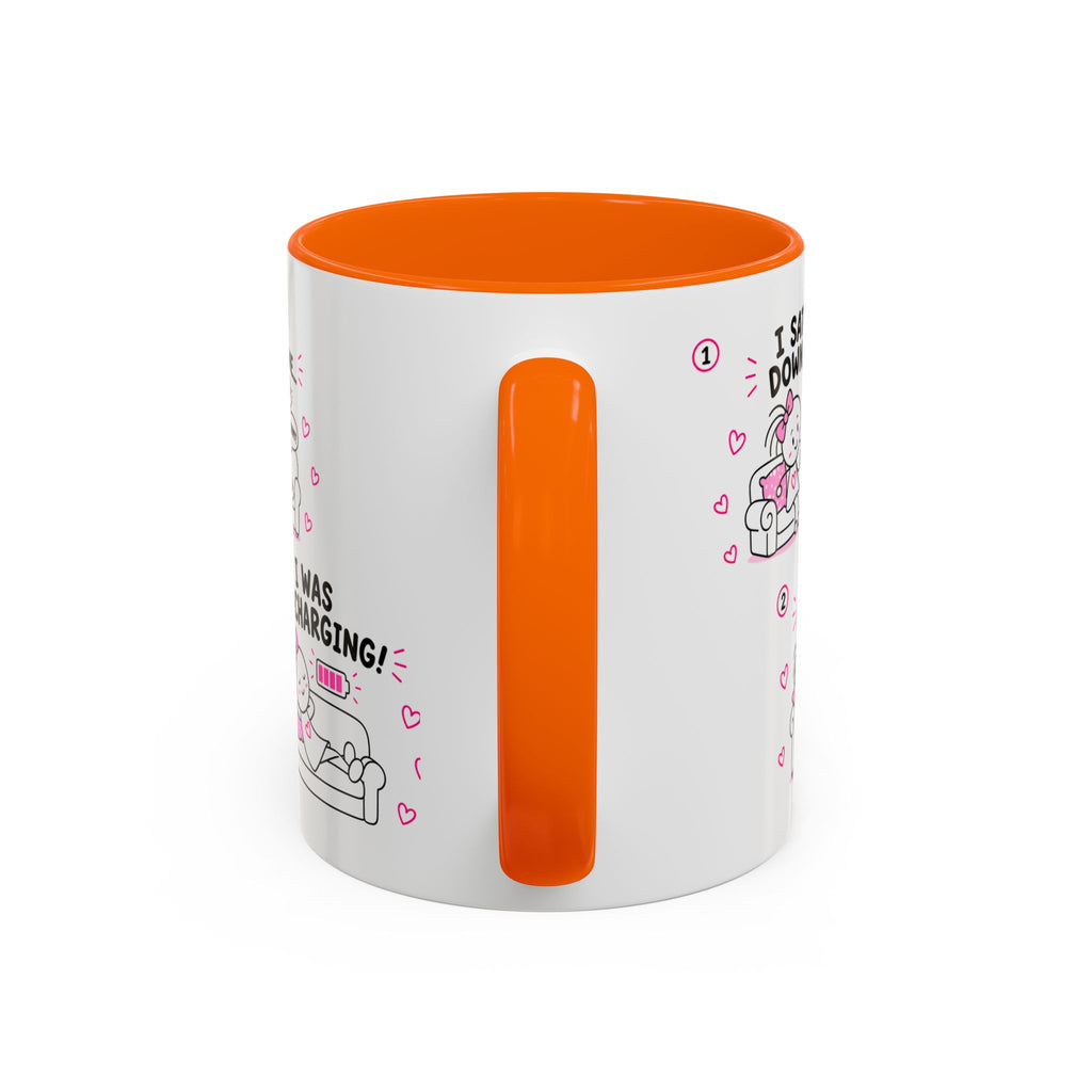 I Was Recharging Mug | Funny Mom Gift