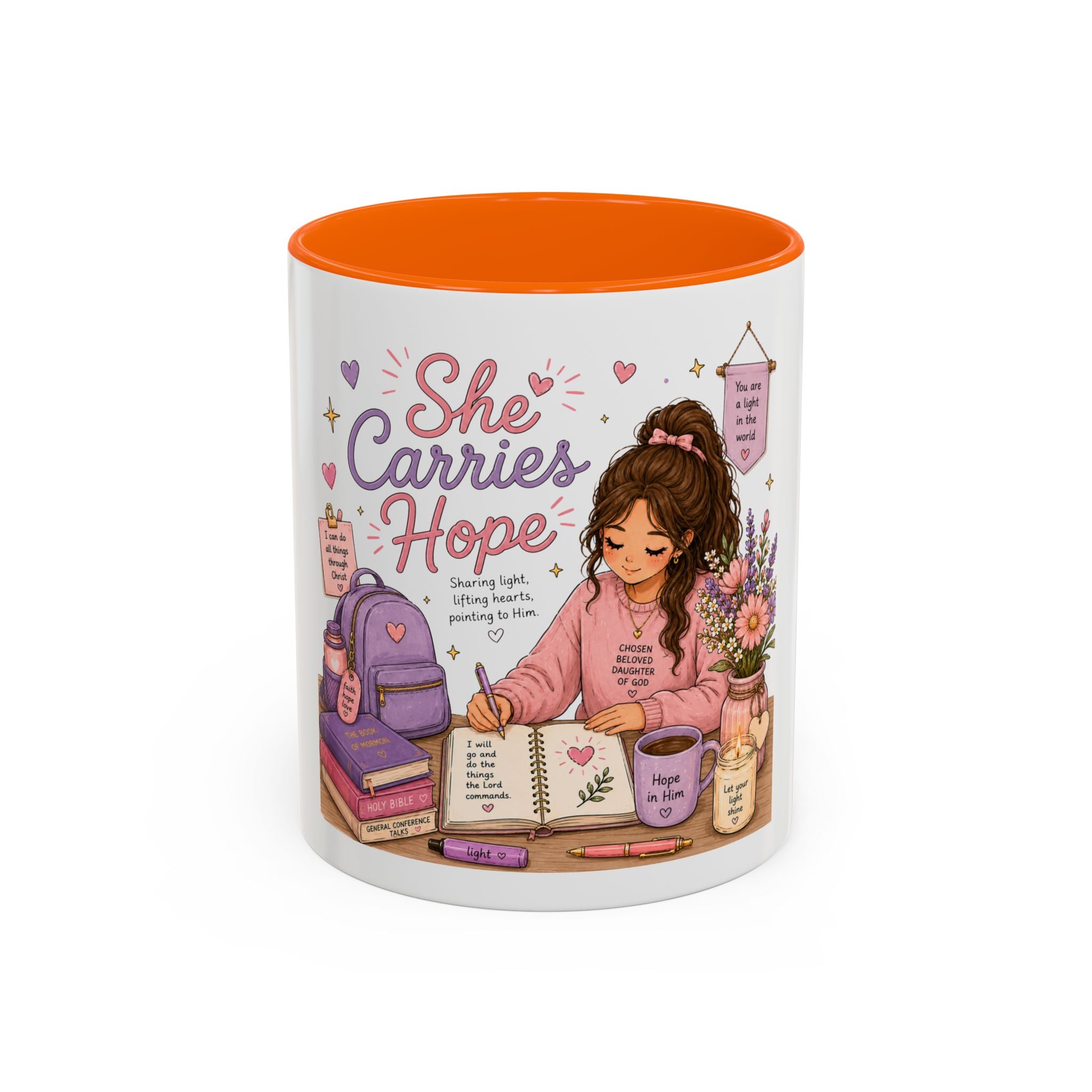 She Carries Hope Mug | LDS Young Women Gift