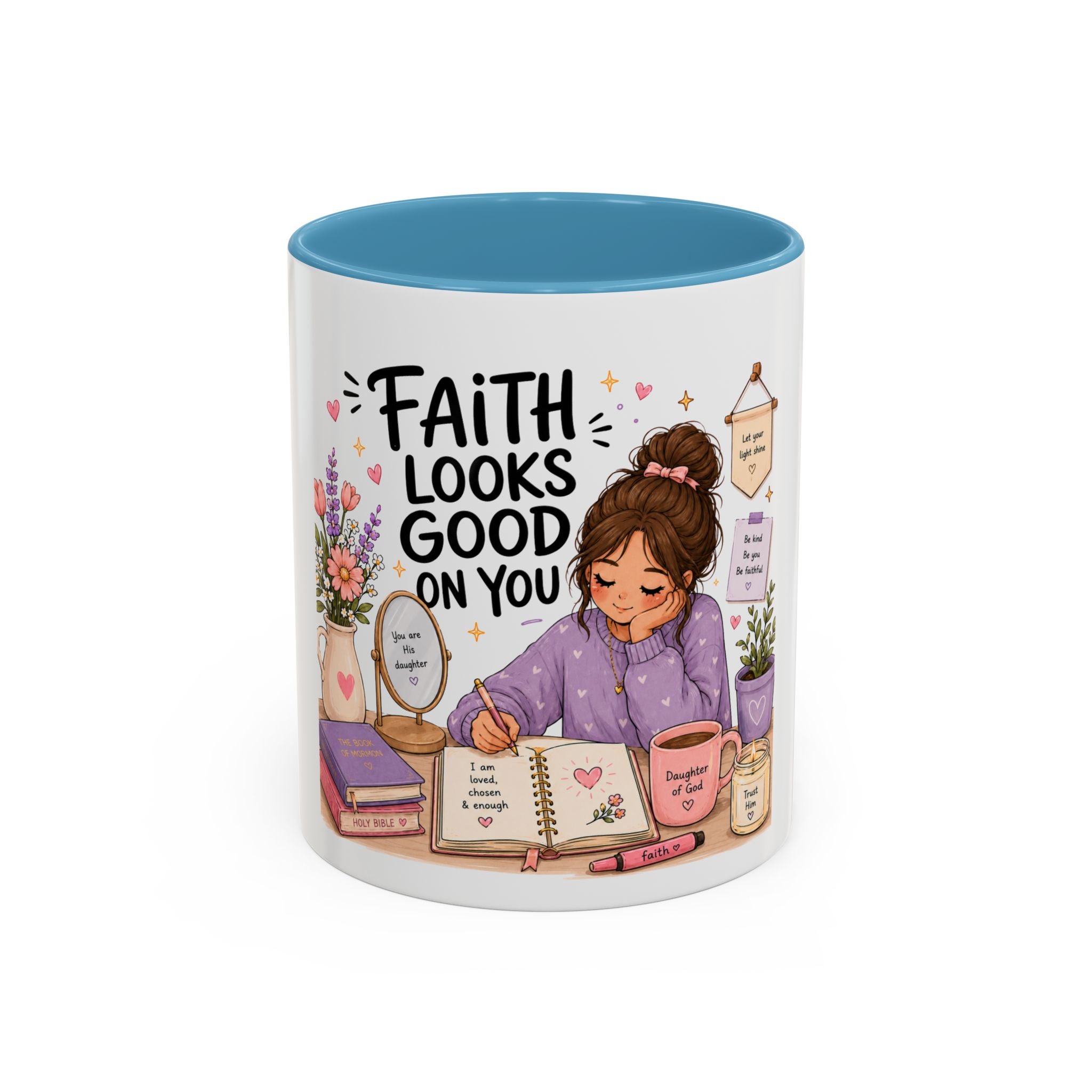Faith Looks Good On You Mug | LDS Young Women Gift