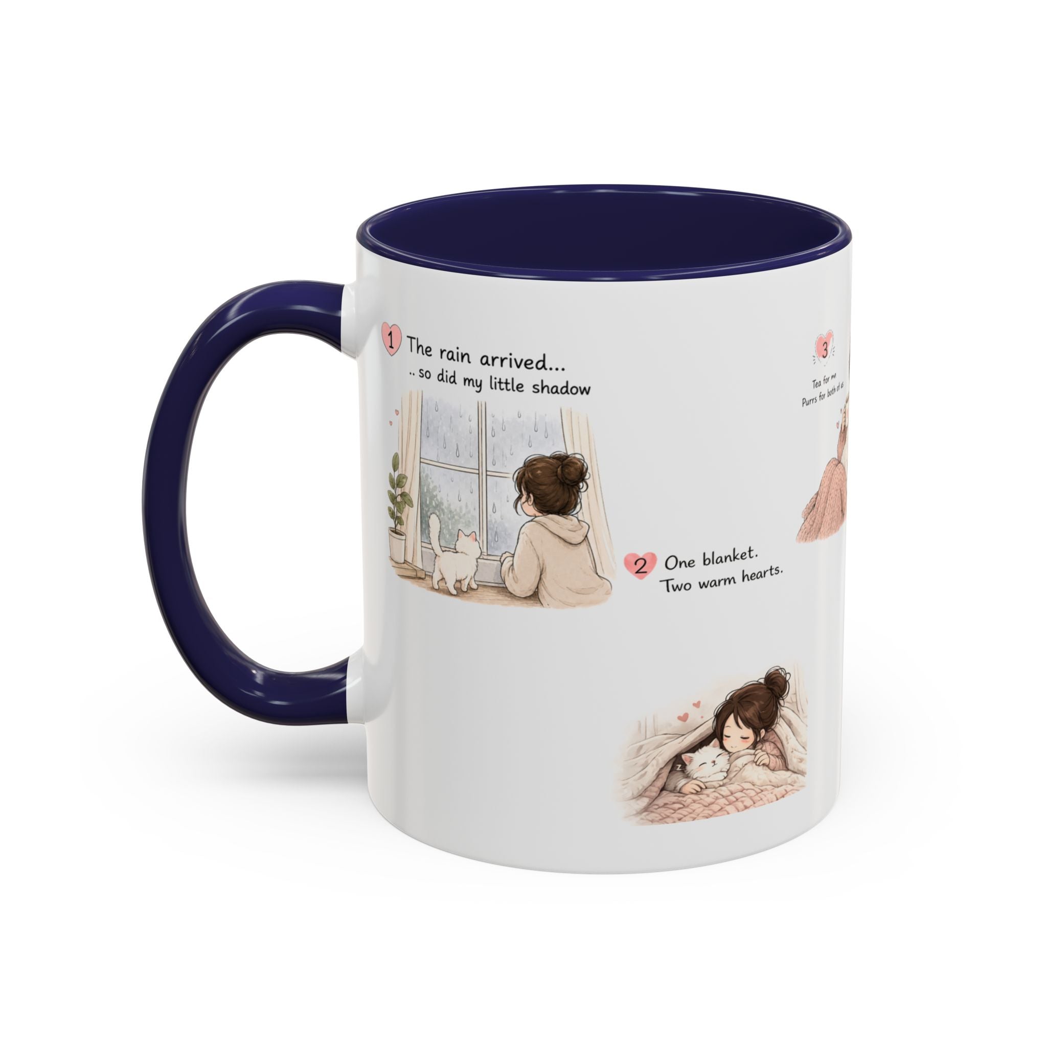 Cozy Self-Care Routine Mug | Cute Self Care Coffee Mug | Cozy Morning Gift | Doodle Story Mug | Healing Slowly Club
