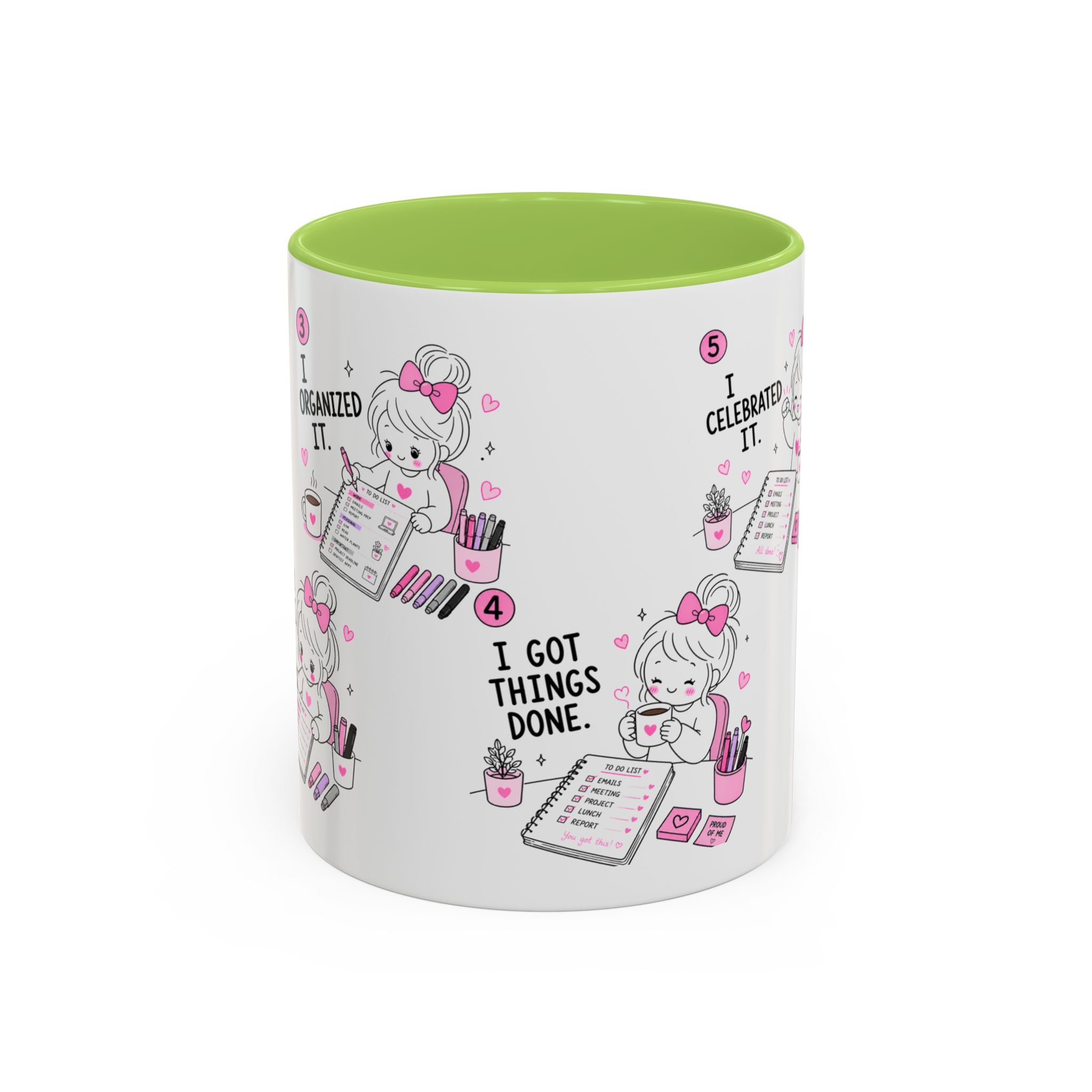 To Do List Mug | Cute Planner Girl Gift