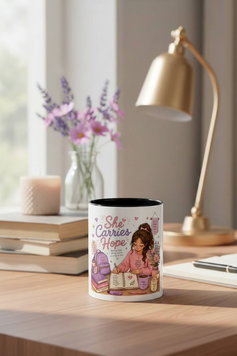 She Carries Hope Mug | LDS Young Women Gift