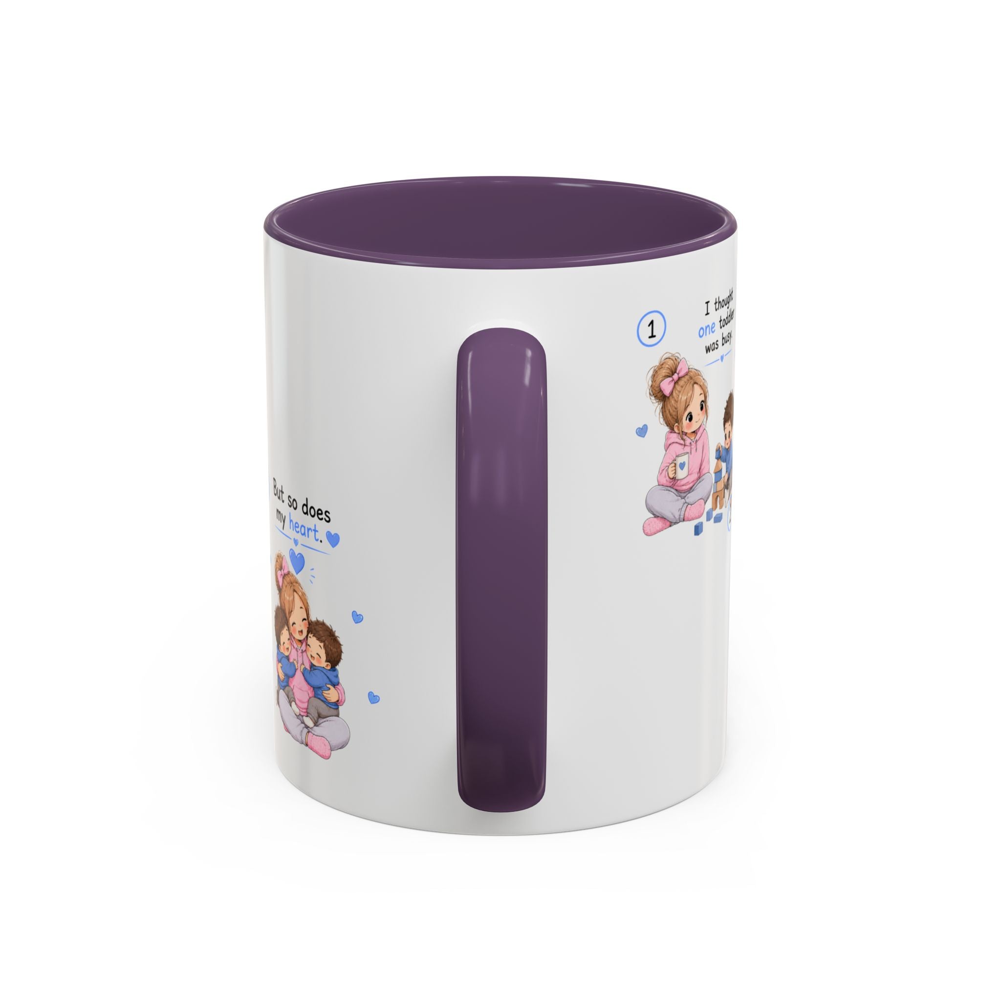 Twin Mom Mug Double the Chaos Double the Love Coffee Cup