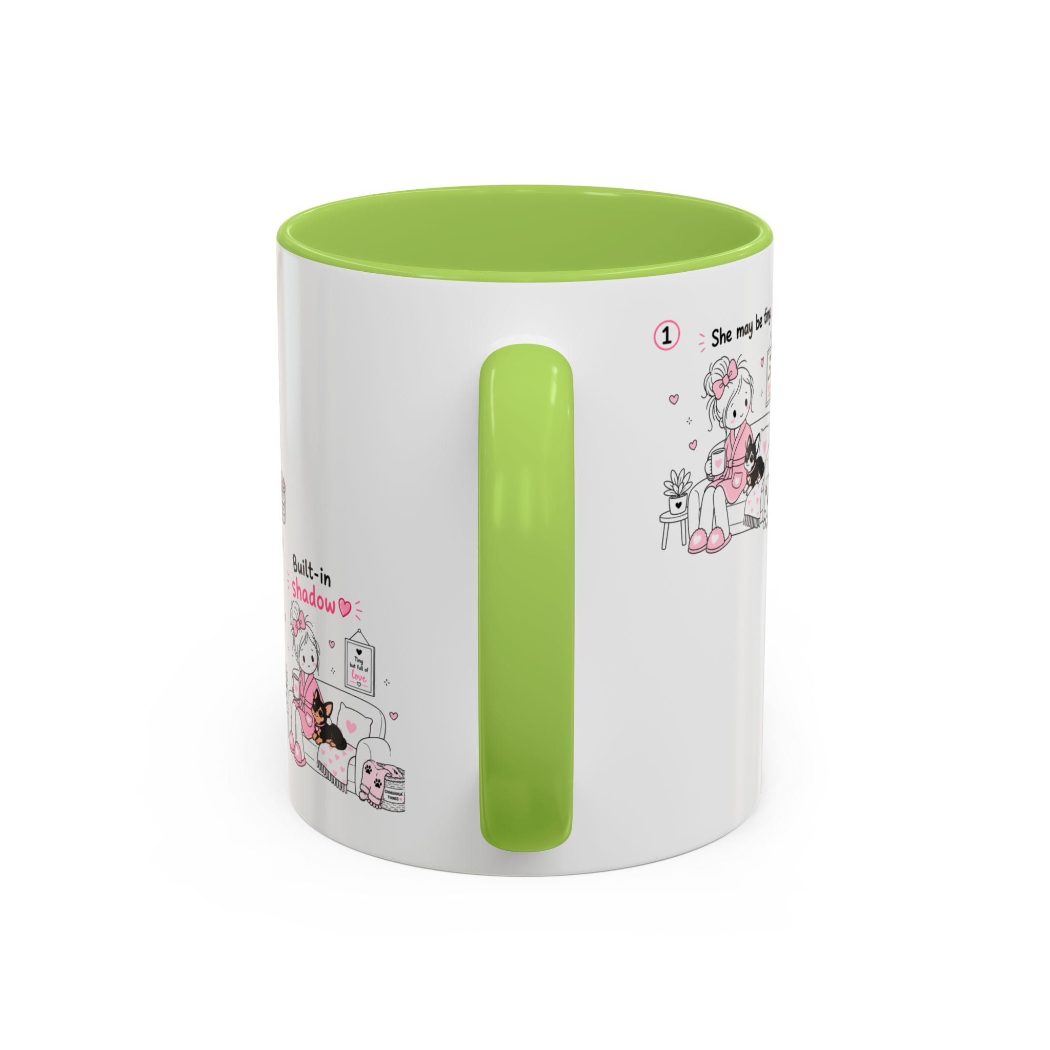 Chihuahua Mom Mug Tiny Dog Big Love Coffee Cup Cute Chihuahua Gift