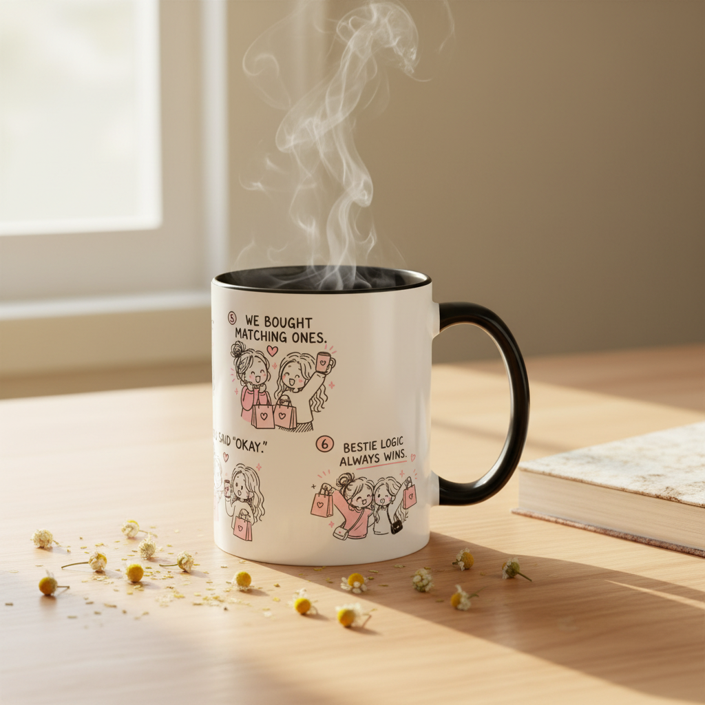 Bestie Shopping Trip Coffee Mug | Funny Best Friend Gift