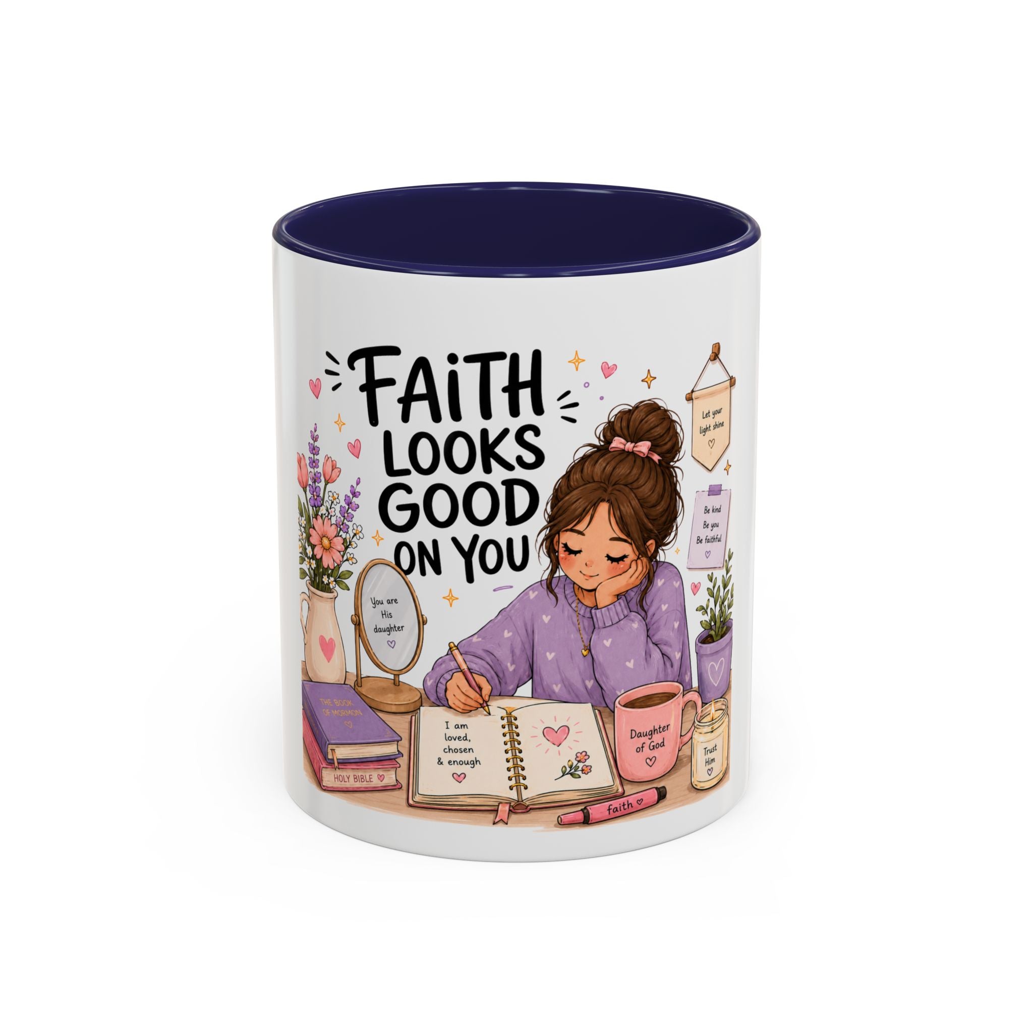 Faith Looks Good On You Mug | LDS Young Women Gift