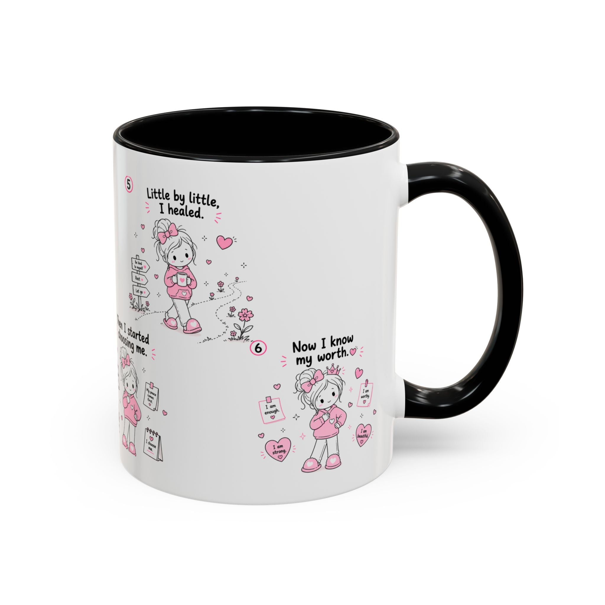 She Found Herself Again Mug Self Love Healing Journey Coffee Cup