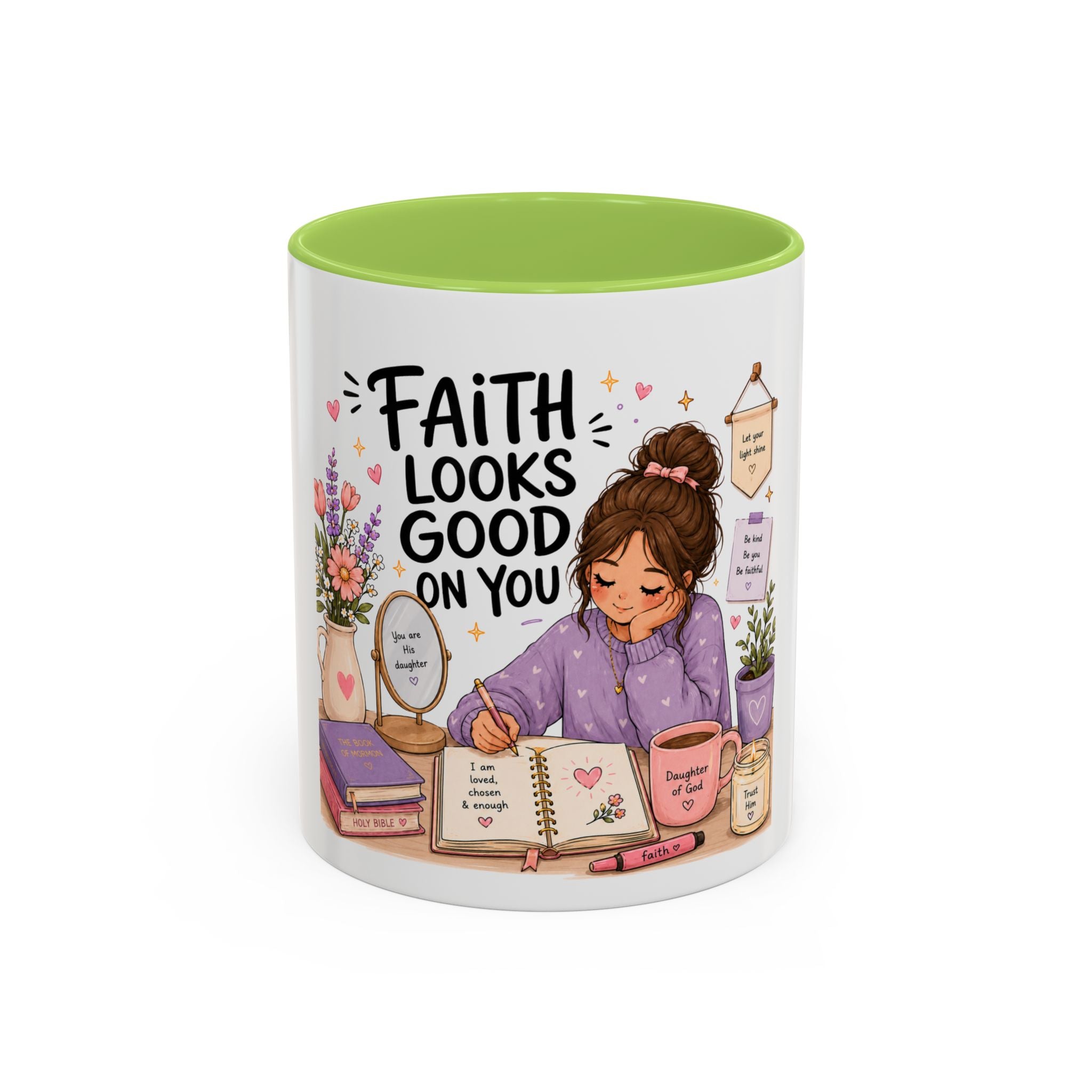 Faith Looks Good On You Mug | LDS Young Women Gift