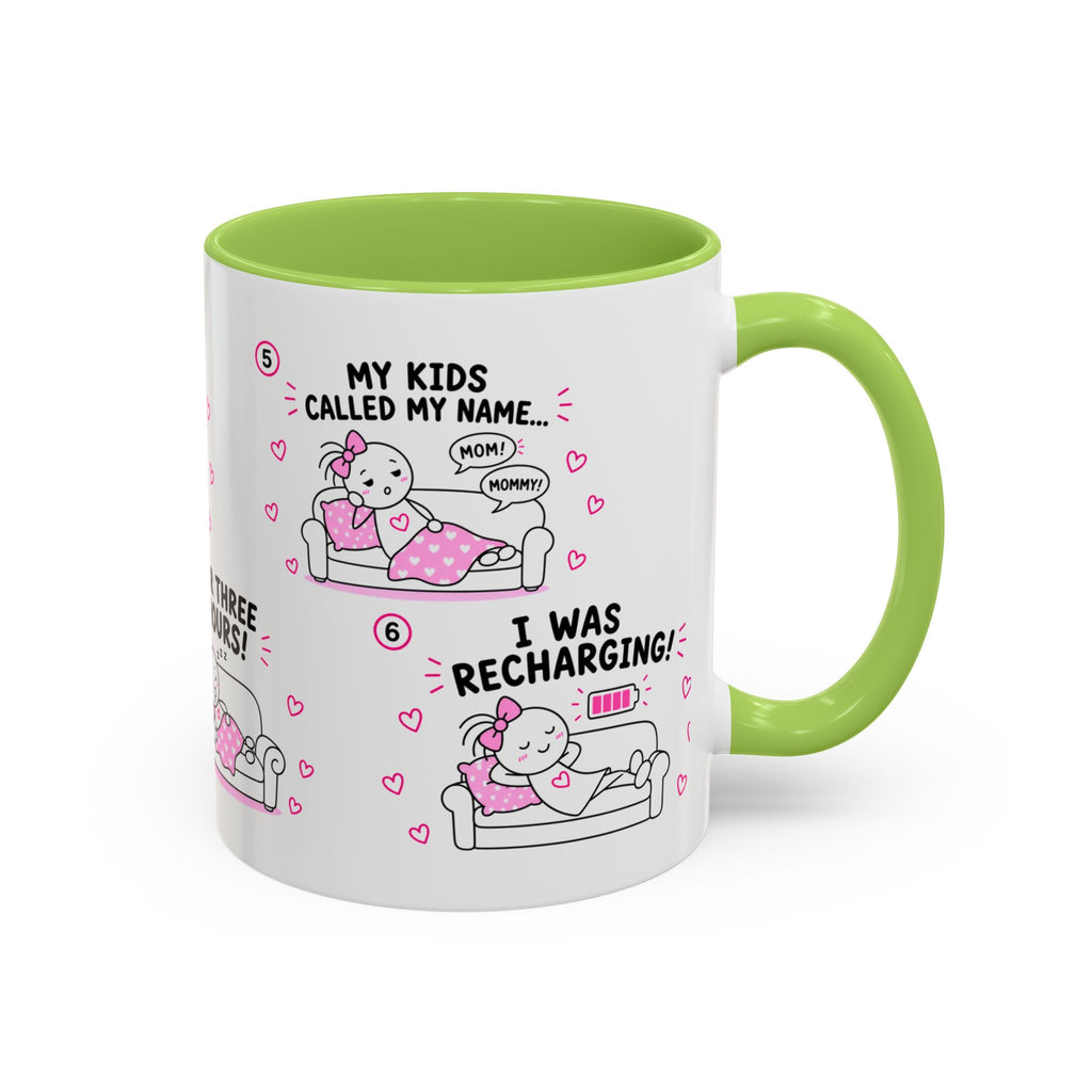 I Was Recharging Mug | Funny Mom Gift