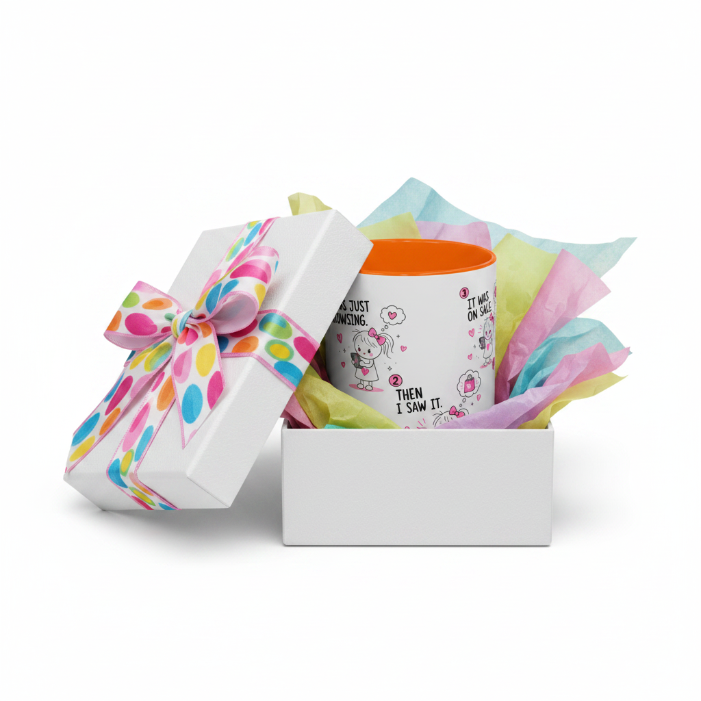 Retail Therapy Mug | Funny Shopping Gift for Shopaholics