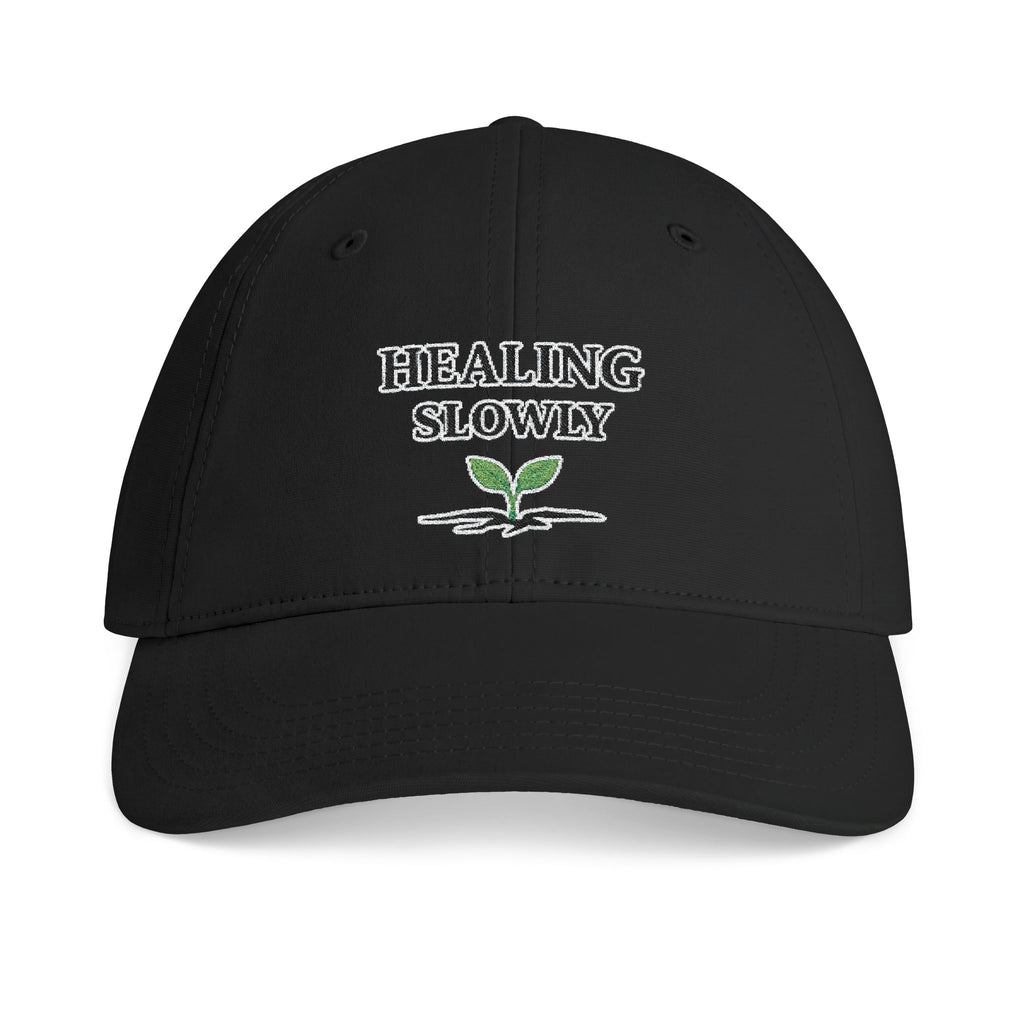 Healing Slowly Embroidered Cap | Recovery & Growth Hat