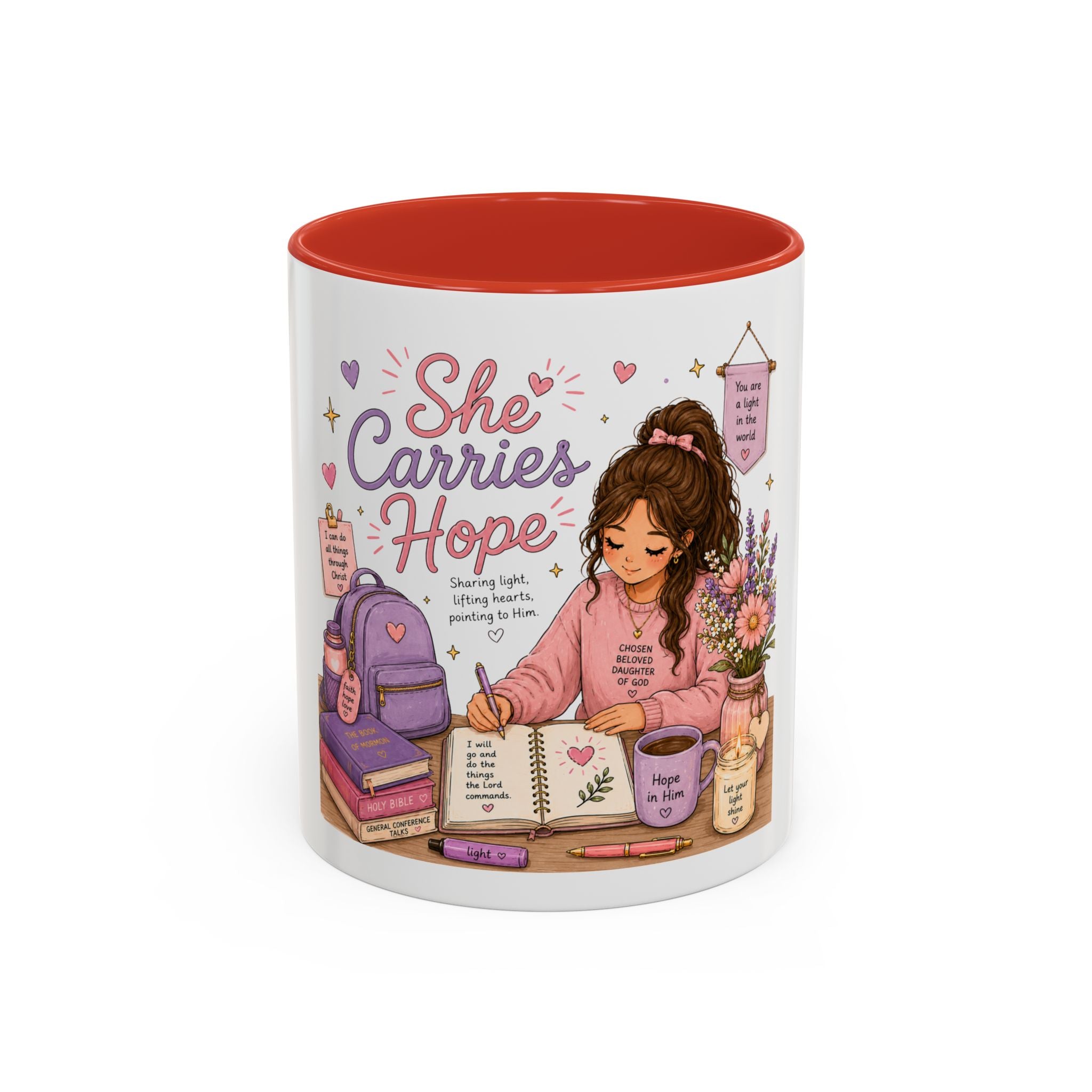 She Carries Hope Mug | LDS Young Women Gift