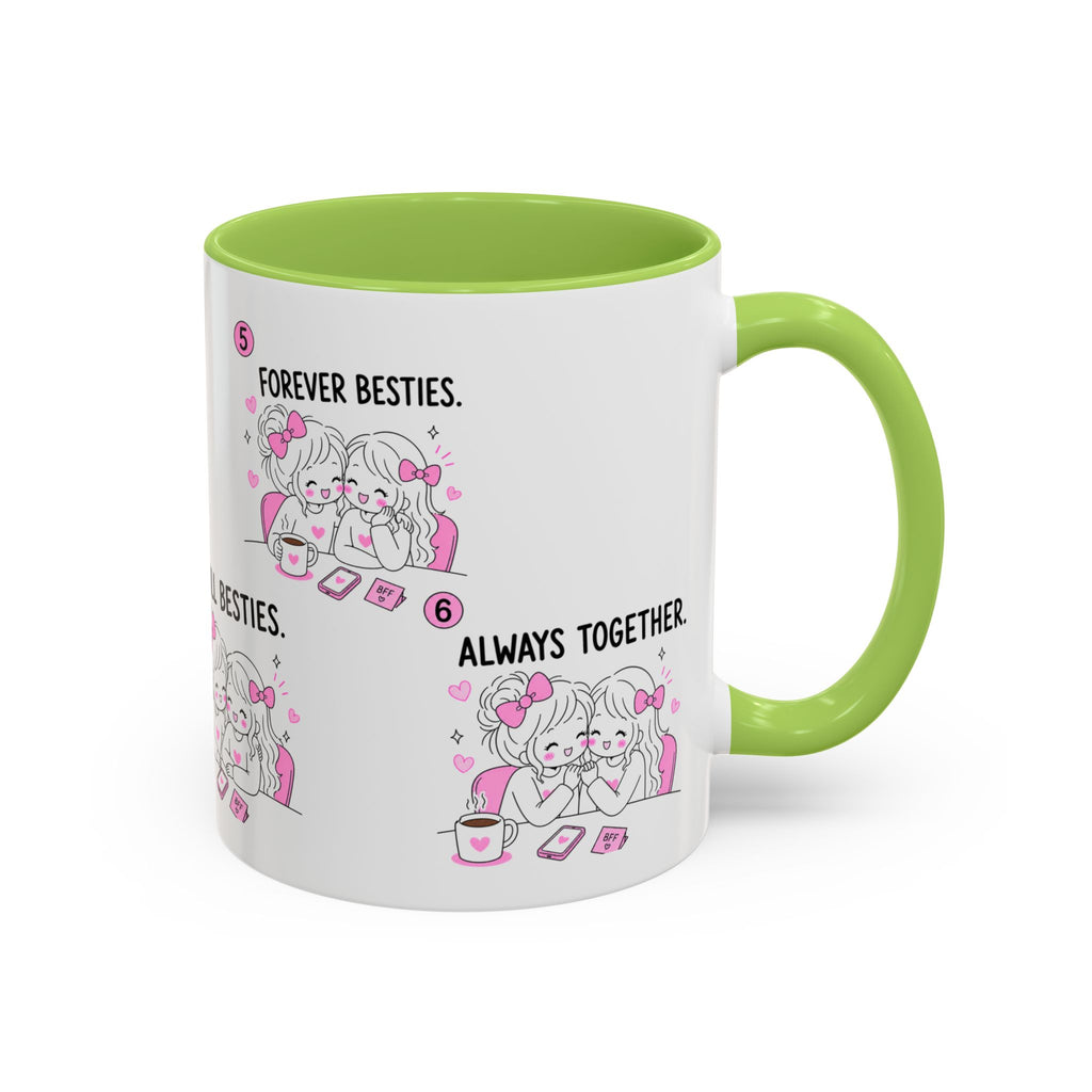 Best Friends Mug | Funny Bestie Gift | Cute Friendship Coffee Mug