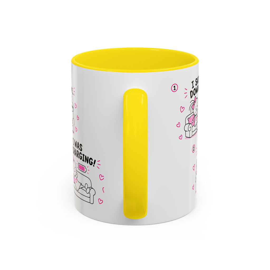 I Was Recharging Mug | Funny Mom Gift