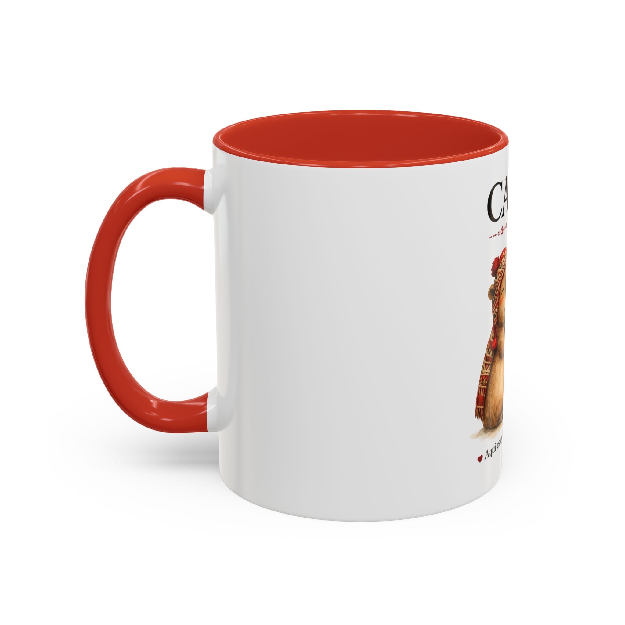 Capybara Friendship Mug – “CAUSA” | Here I’m With You, Causa | Peruvian Soul™