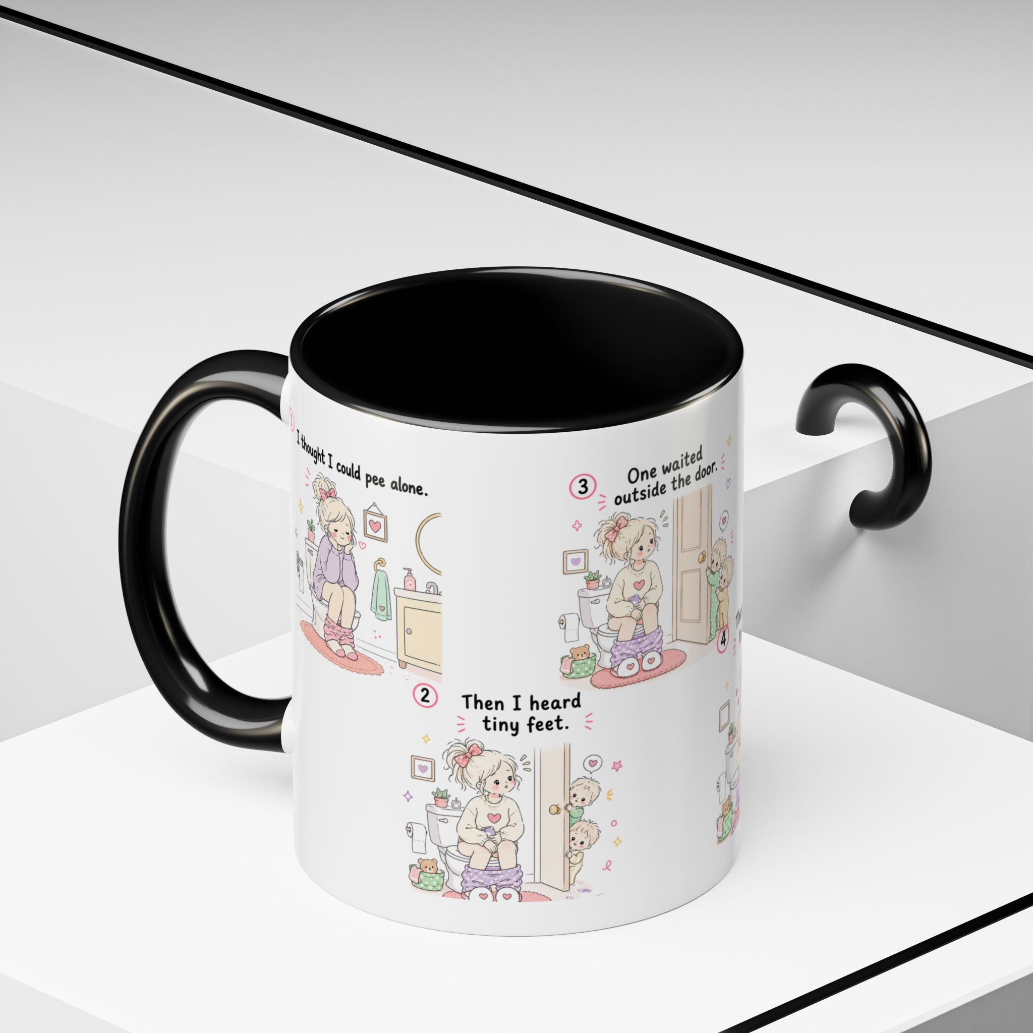 Bathroom Break Twin Mom Mug | Funny Twin Mom Gift