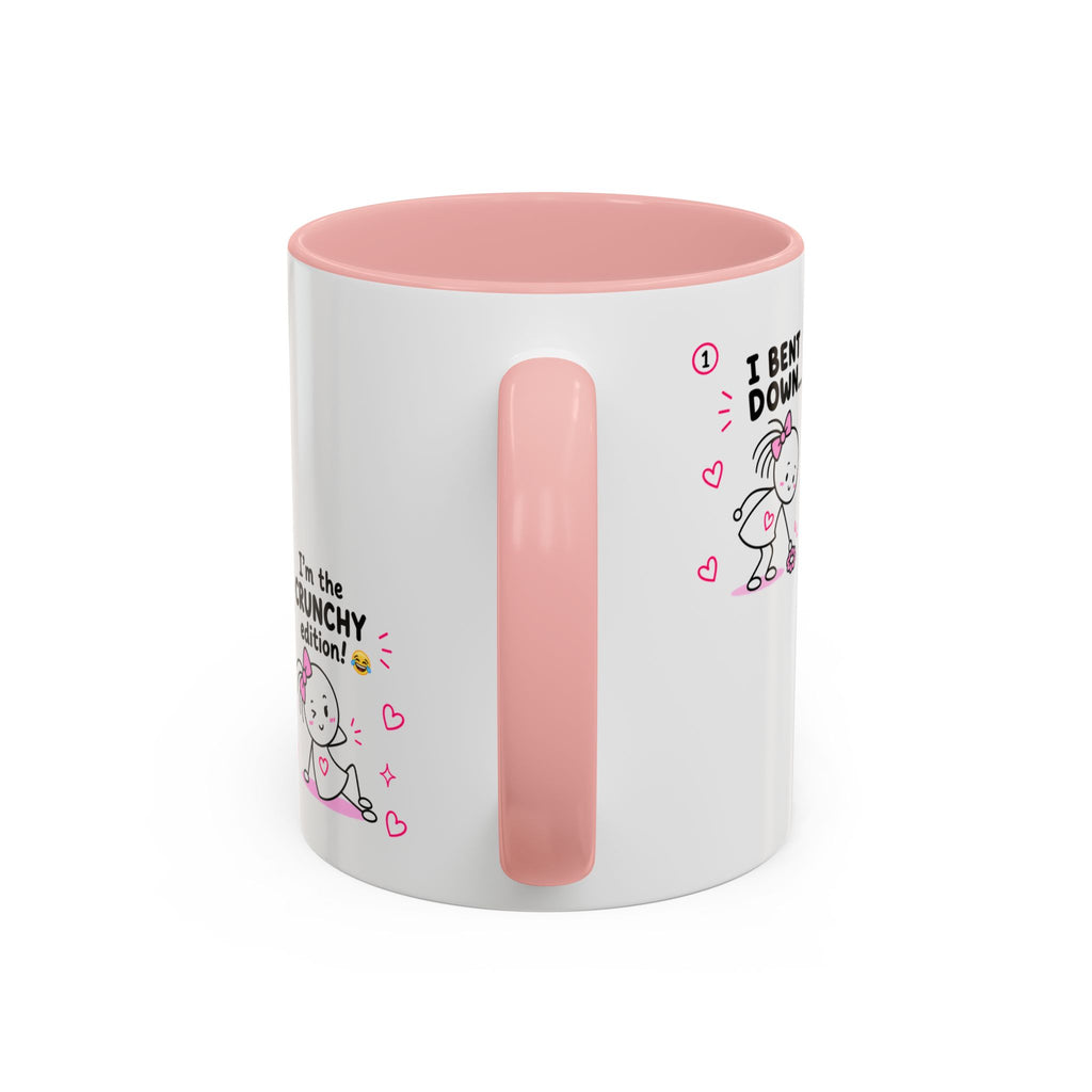 Crunchy Girl Mug | Funny Spine Puns Gift